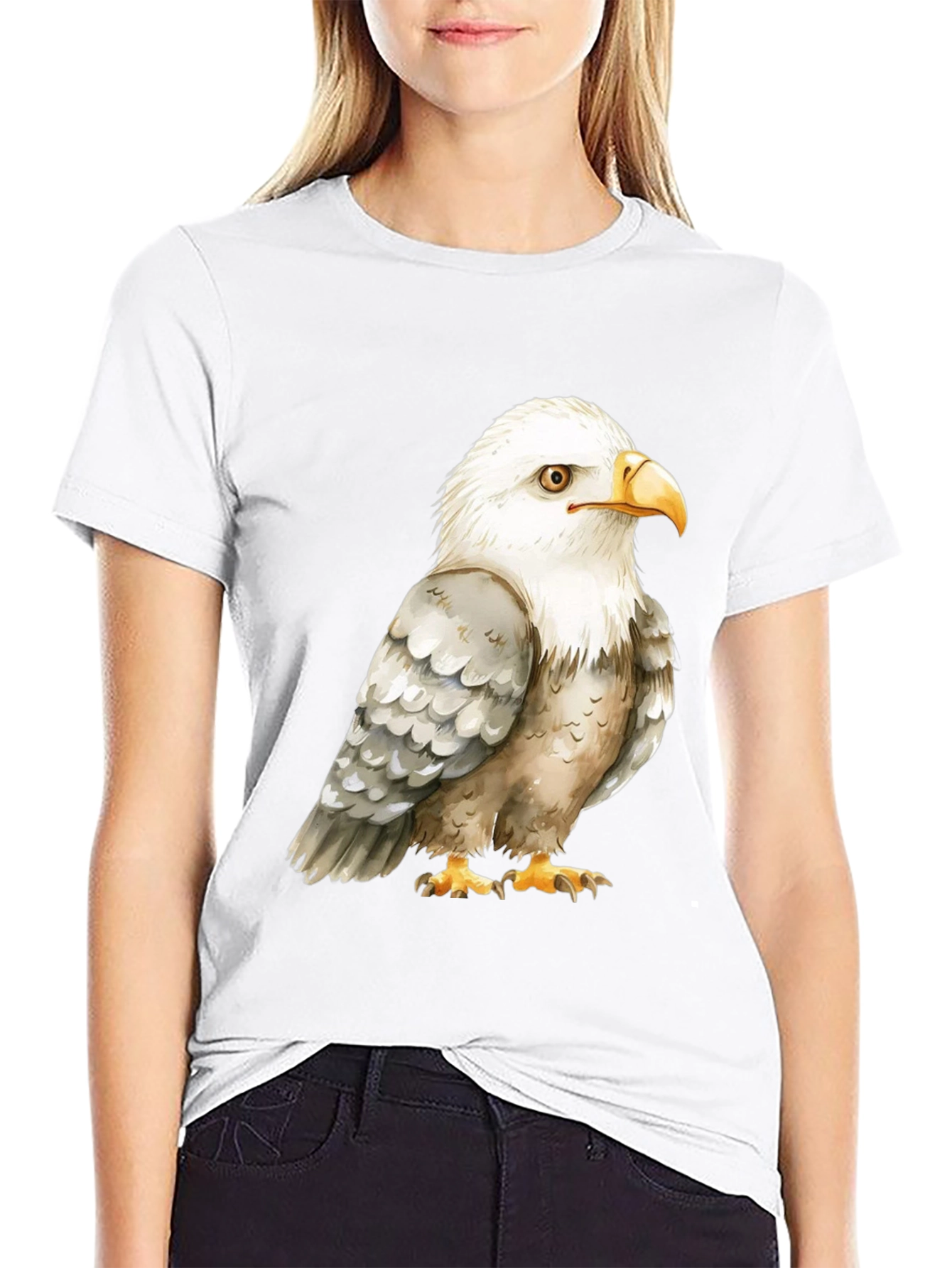 Bald Eagle Graphic T-Shirt - Patriotic Pride