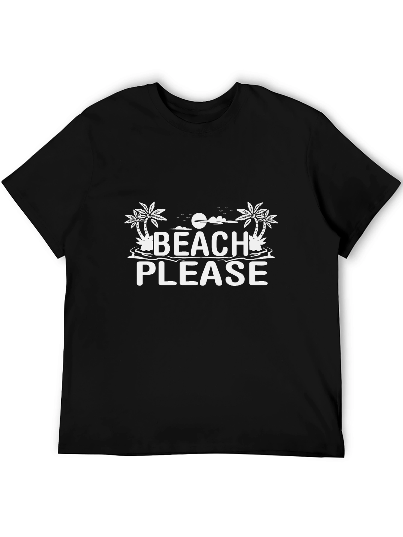 Beach Please Graphic T-Shirt - Relaxed Fit