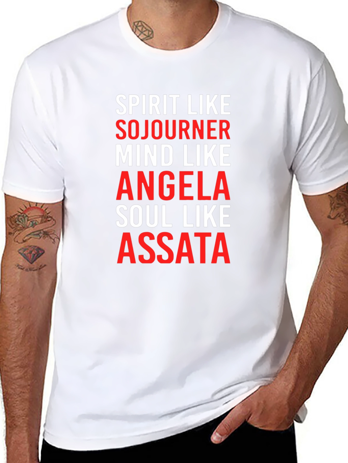 Spirit Like Sojourner T-Shirt Black Graphic Tee