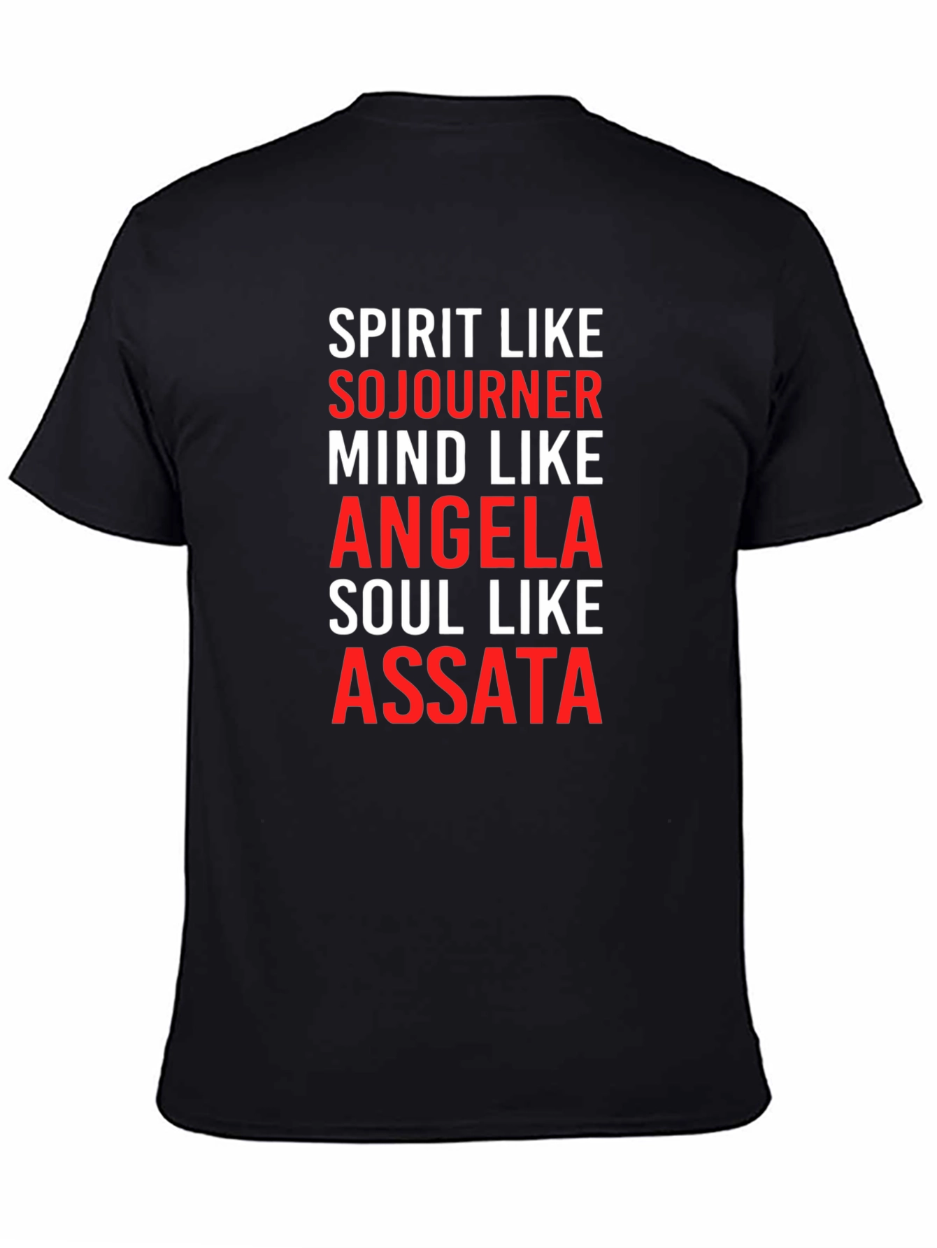 Spirit Like Sojourner T-Shirt Black Graphic Tee