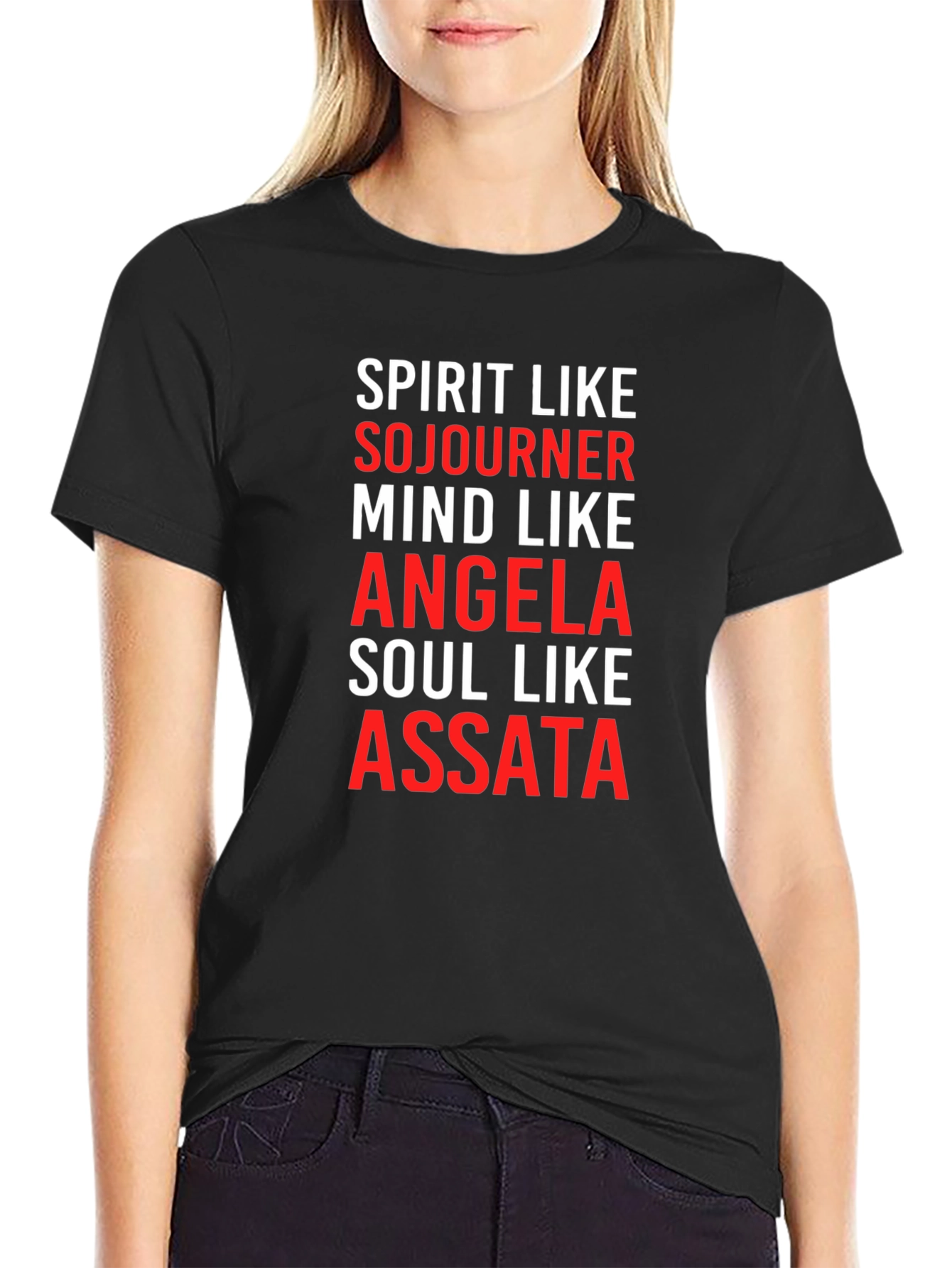 Spirit Like Sojourner T-Shirt Black Graphic Tee