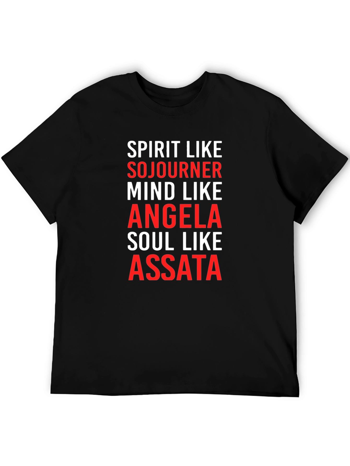Spirit Like Sojourner T-Shirt Black Graphic Tee