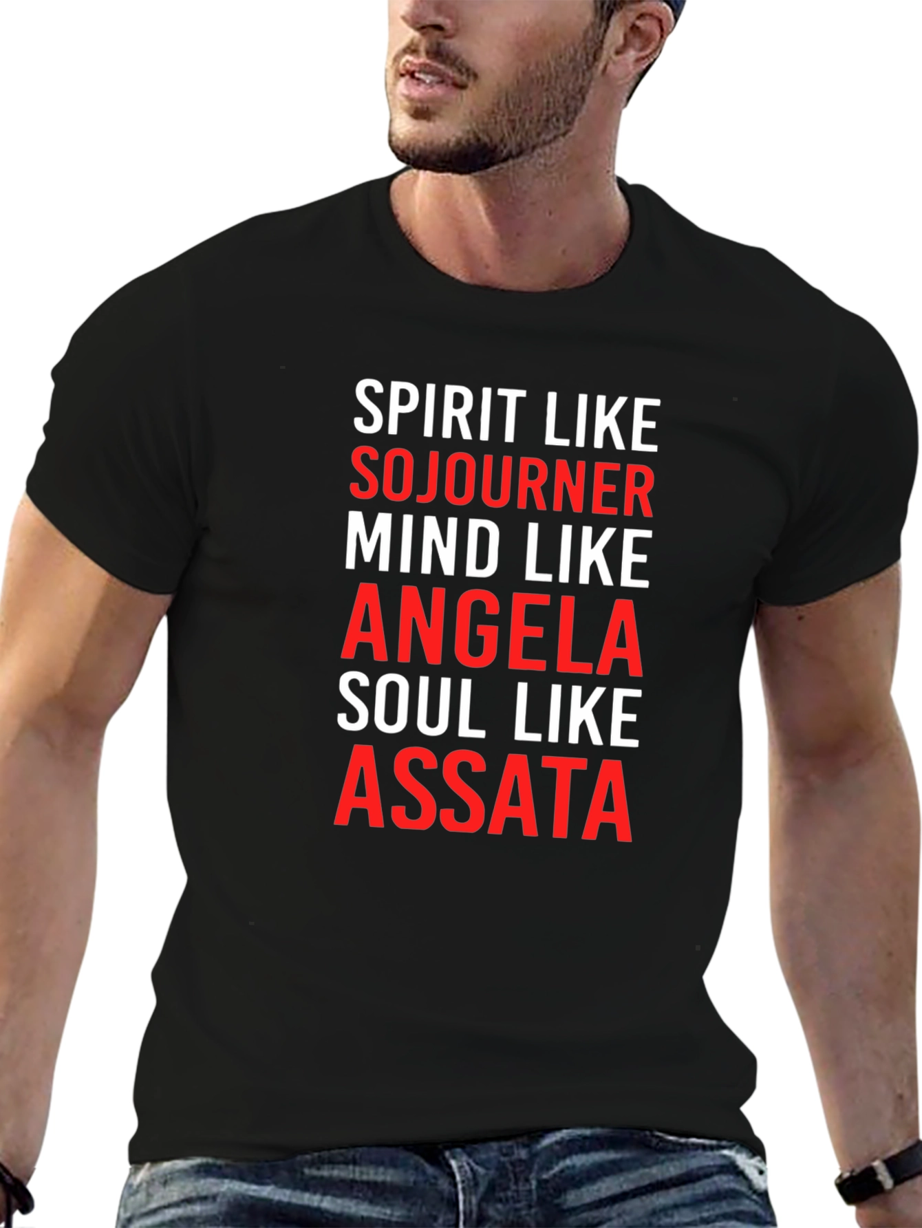 Spirit Like Sojourner T-Shirt Black Graphic Tee