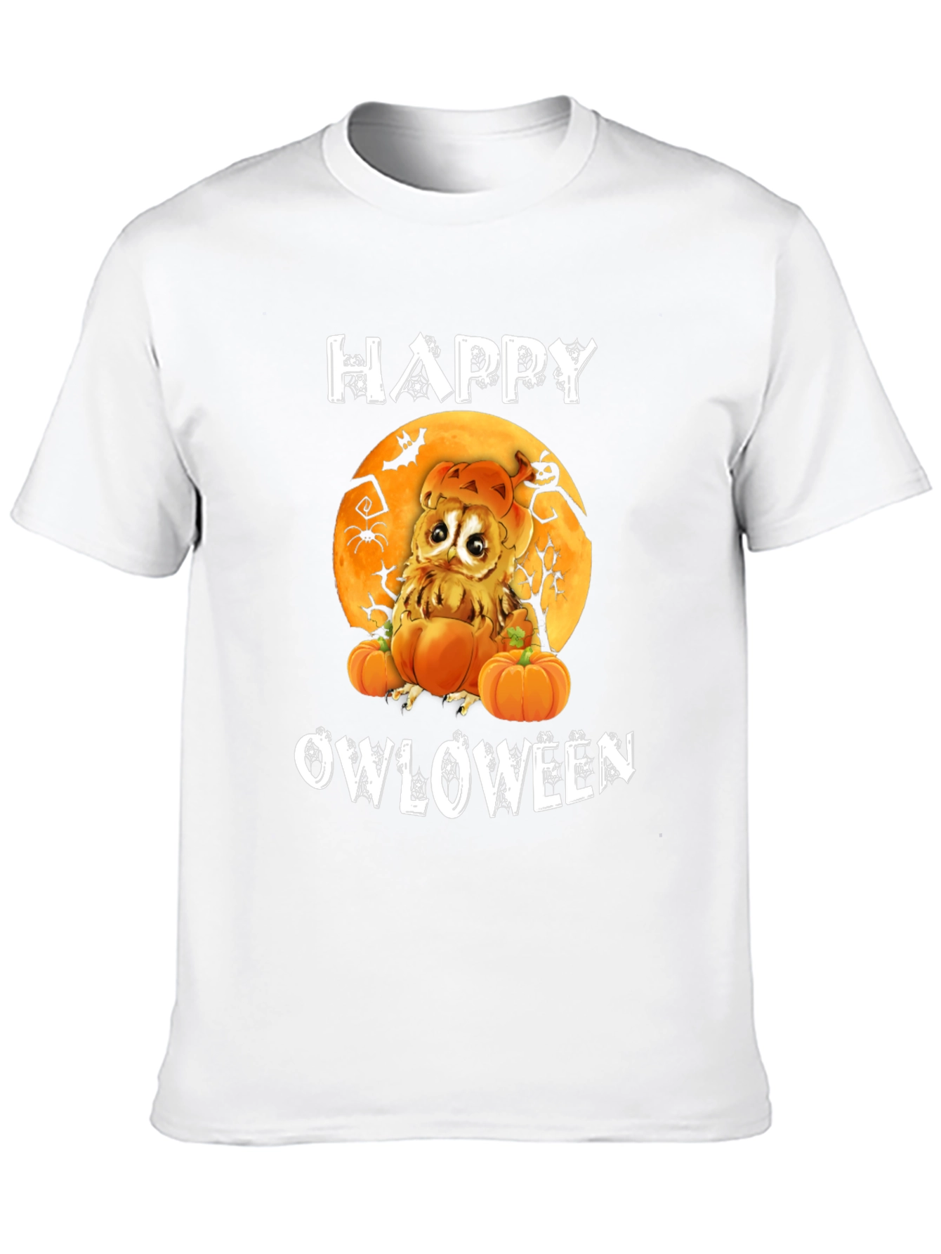 Happy Owloween Graphic T-Shirt