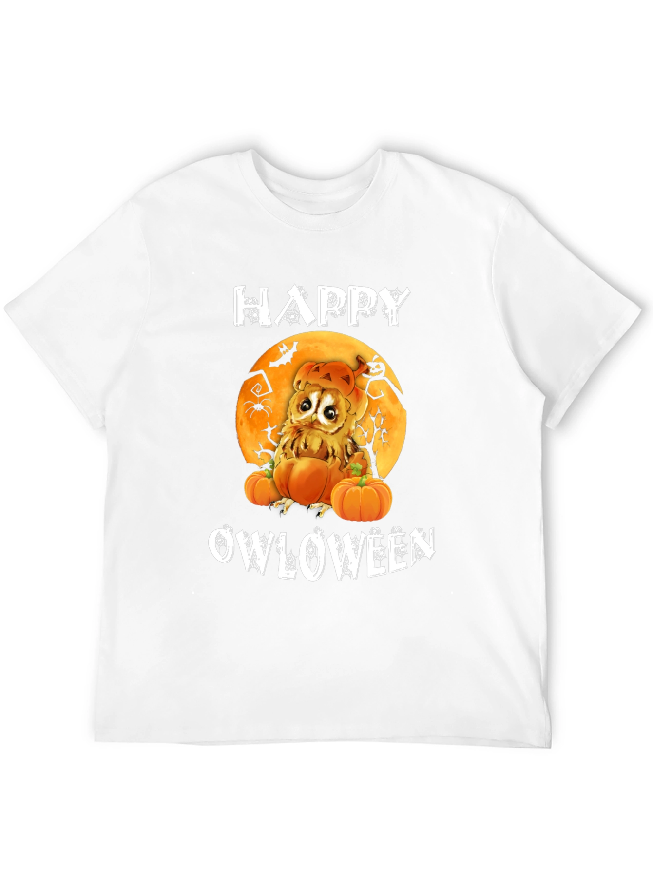 Happy Owloween Graphic T-Shirt