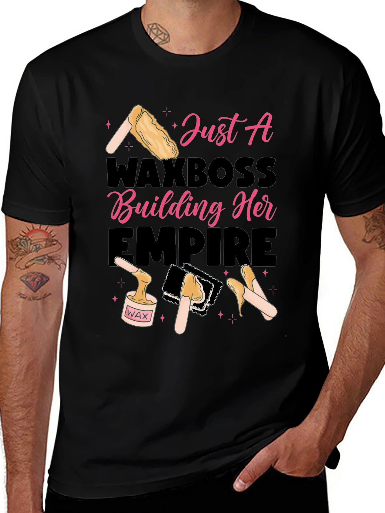 Wax Boss Building Her Empire Graphic Tee