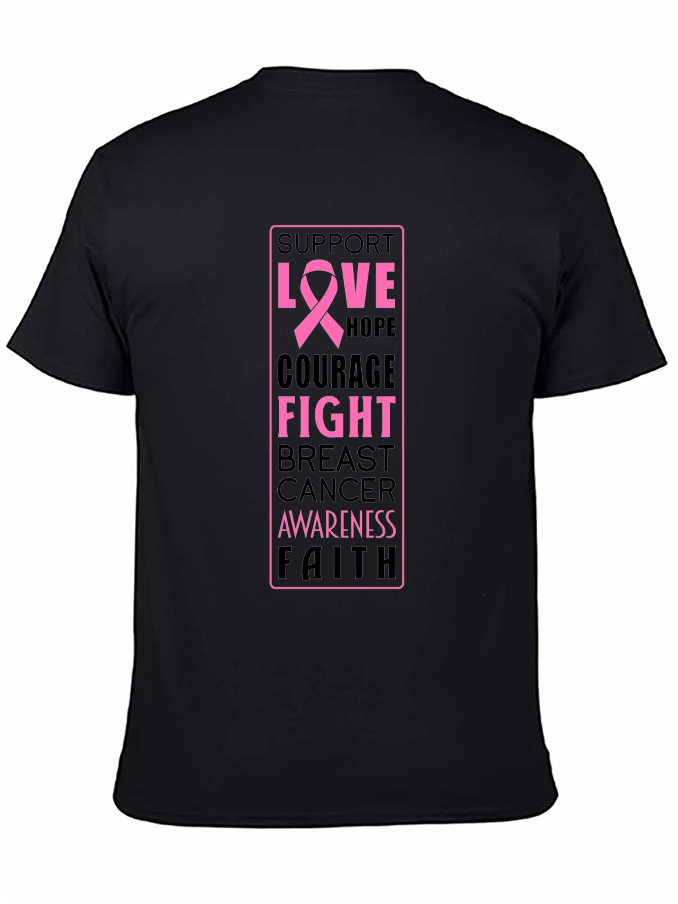 Breast Cancer Awareness Support T-Shirt