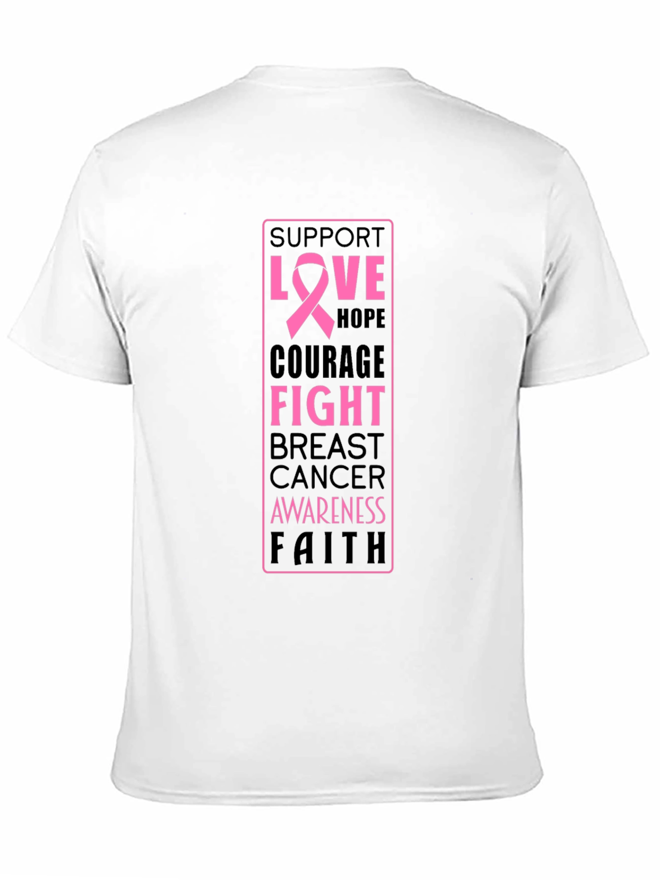 Breast Cancer Awareness Support T-Shirt