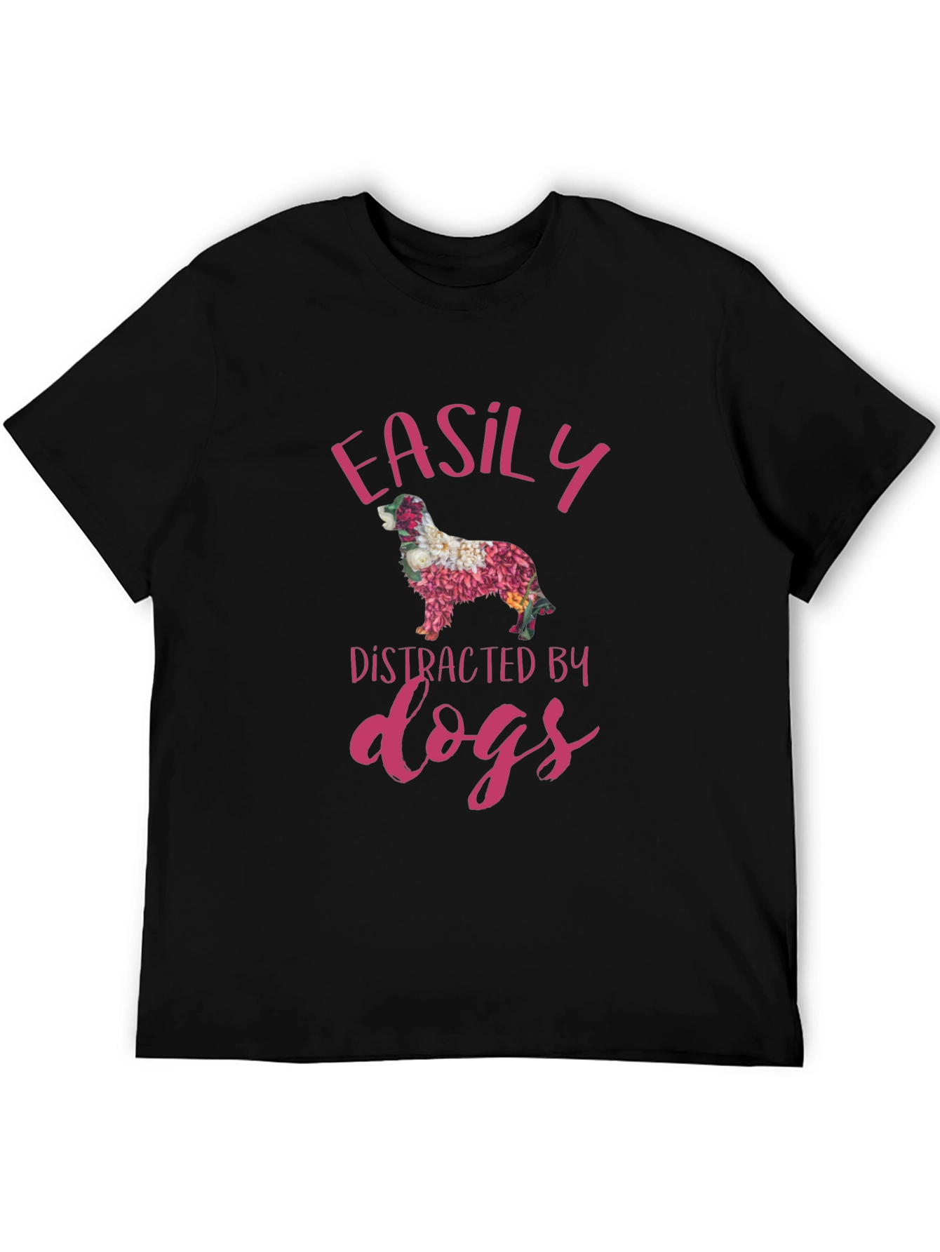 Easily Distracted by Dogs Graphic Tee