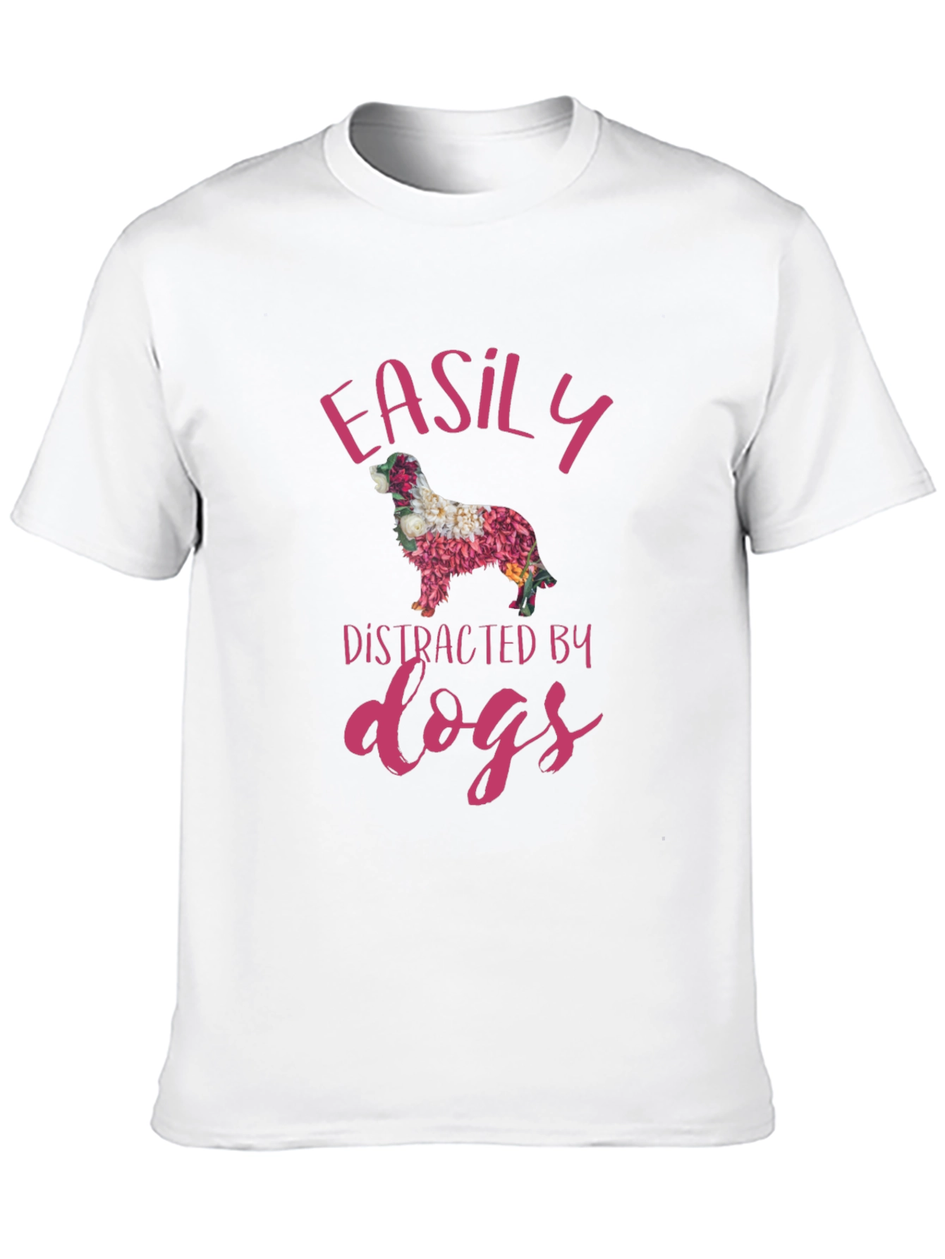 Easily Distracted by Dogs Graphic Tee