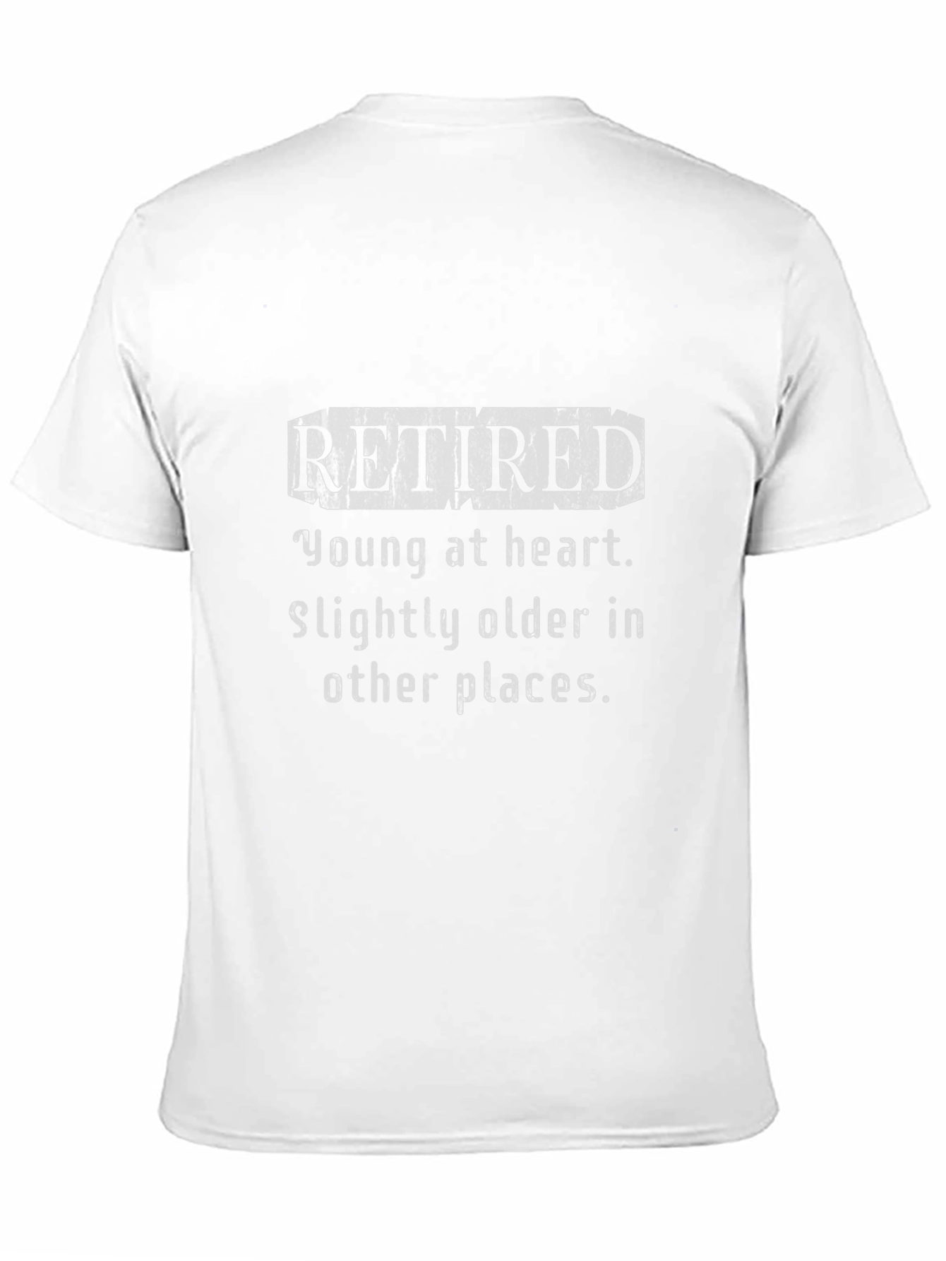 Retired Graphic Tee - Young at Heart