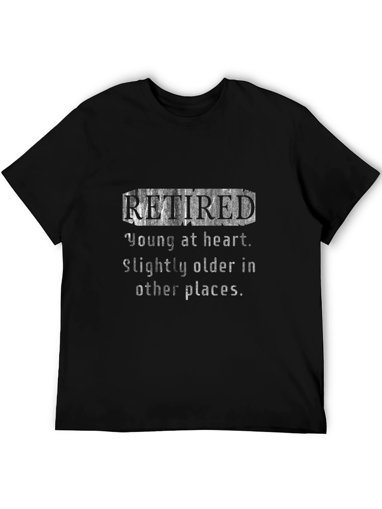 Retired Graphic Tee - Young at Heart