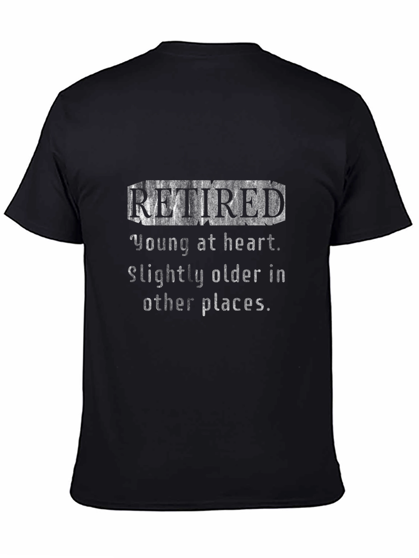 Retired Graphic Tee - Young at Heart