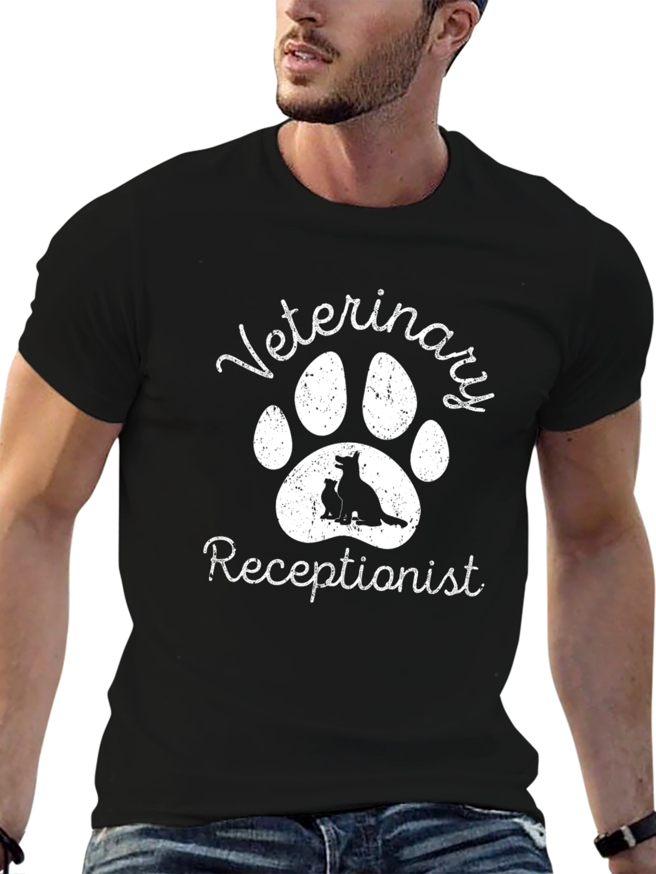 Veterinary Receptionist Graphic Tee