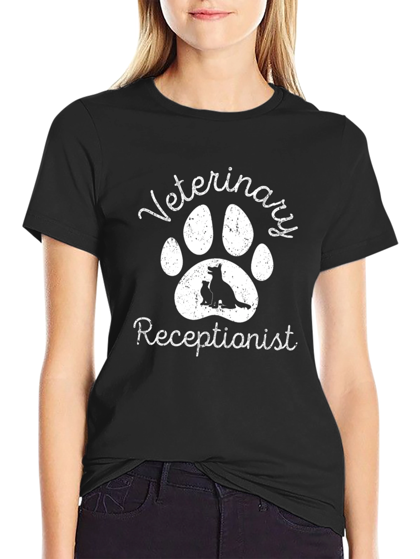 Veterinary Receptionist Graphic Tee