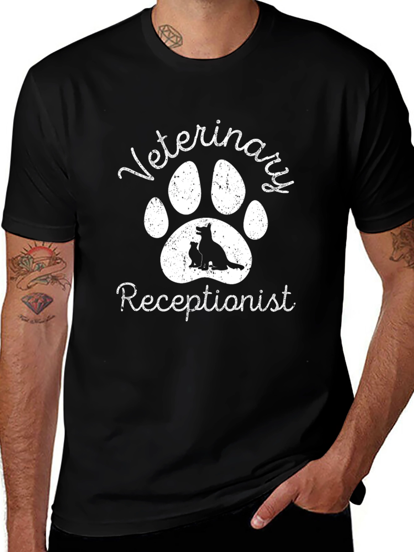 Veterinary Receptionist Graphic Tee