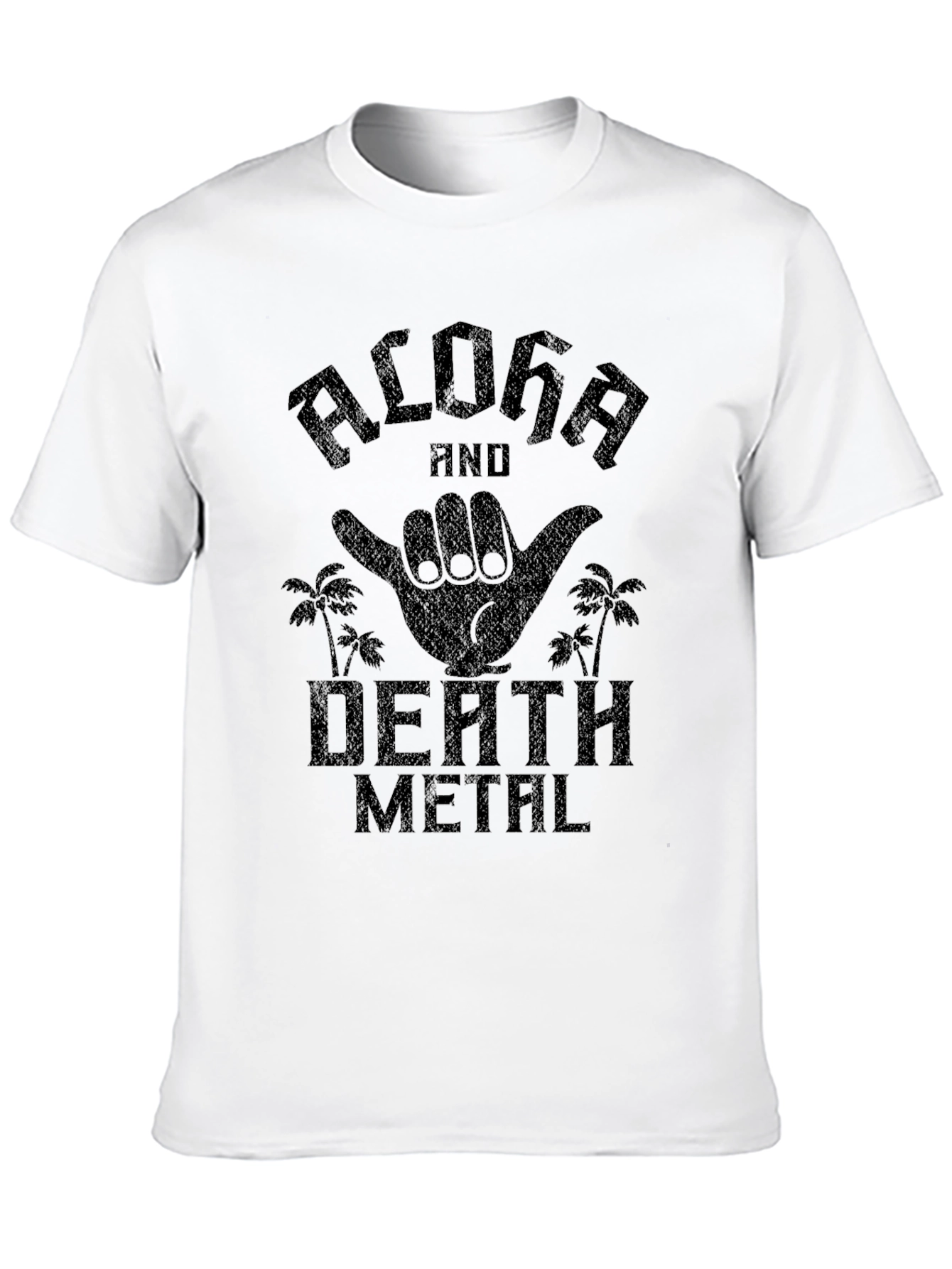 Aloha Death Metal Graphic Tee