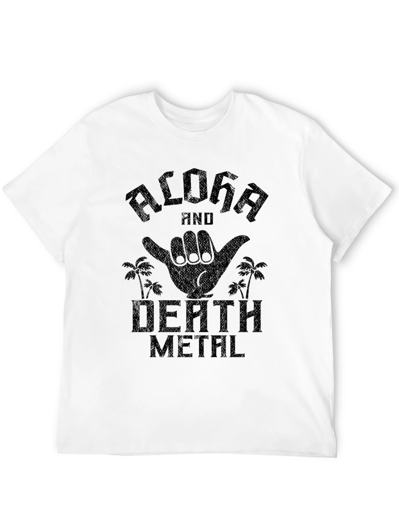 Aloha Death Metal Graphic Tee