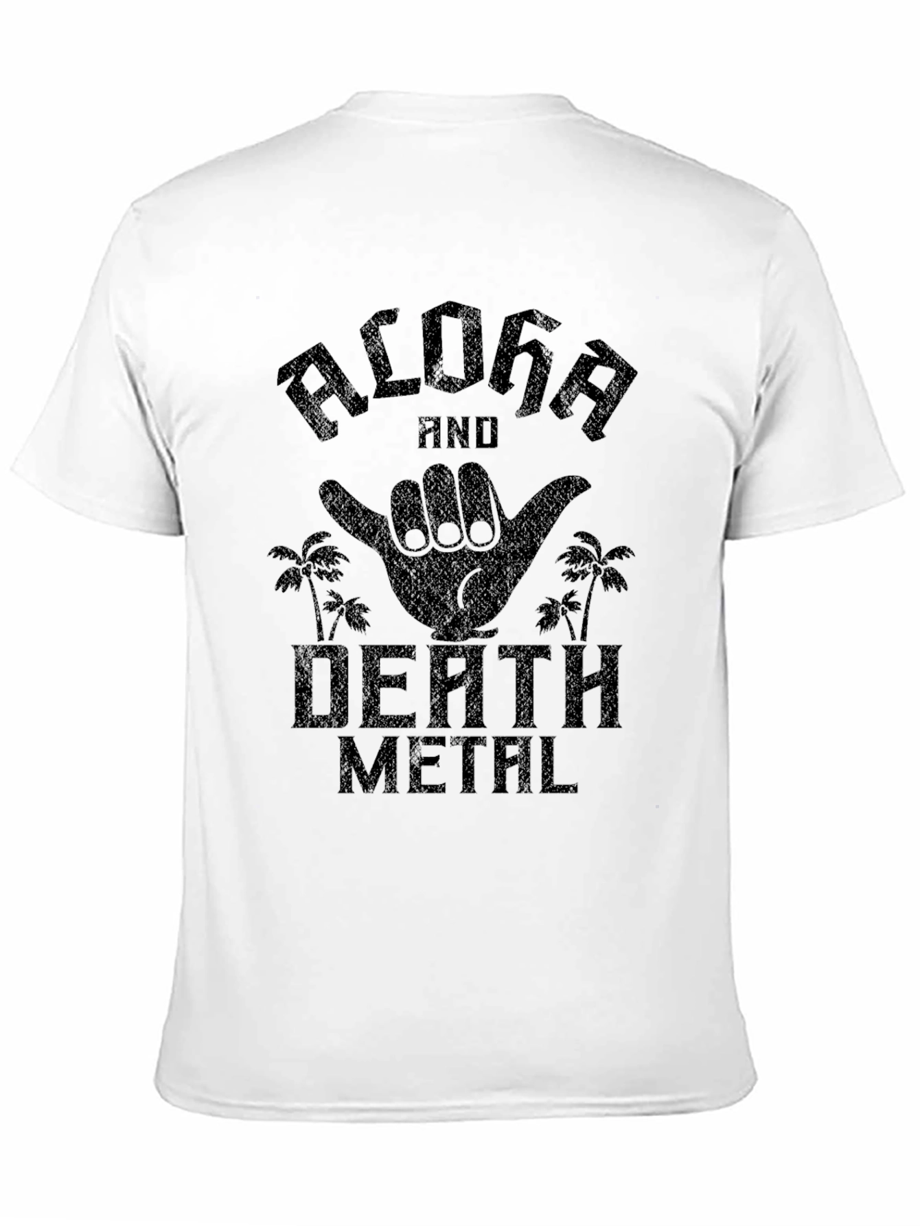 Aloha Death Metal Graphic Tee
