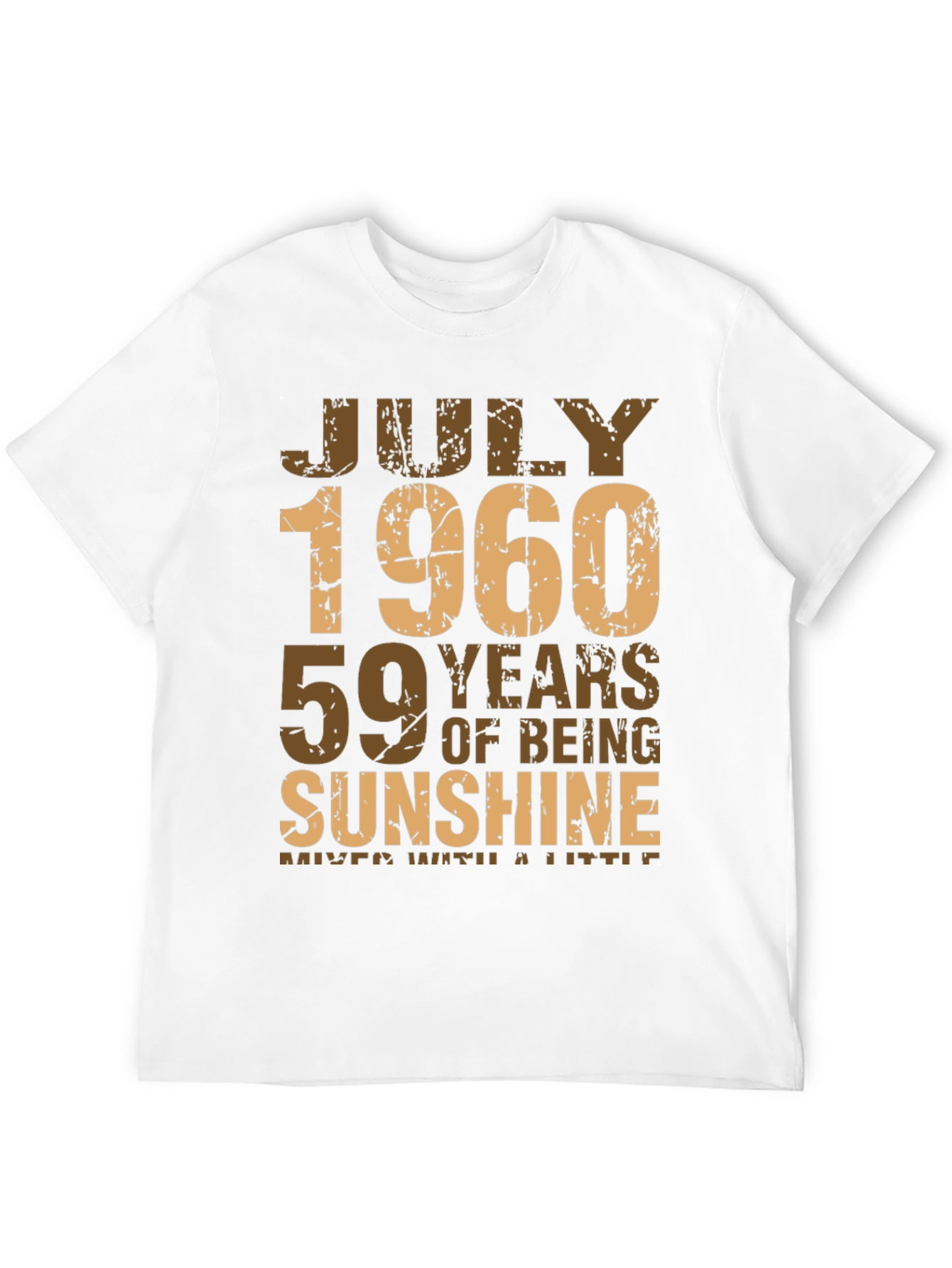 July 1960 59 Years of Sunshine T-Shirt