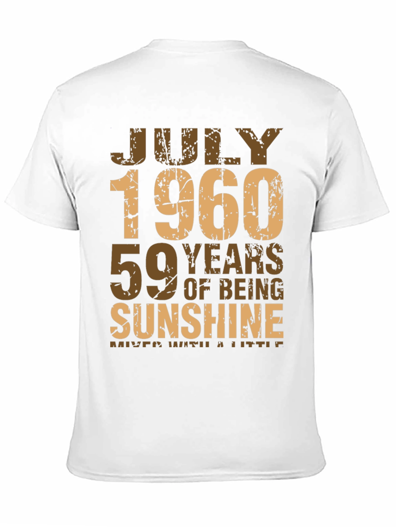 July 1960 59 Years of Sunshine T-Shirt