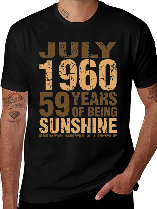 July 1960 59 Years of Sunshine T-Shirt