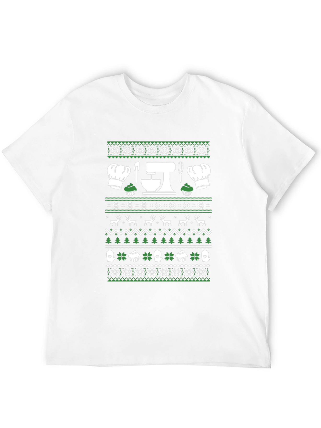 Baking Ugly Christmas Sweater T-Shirt