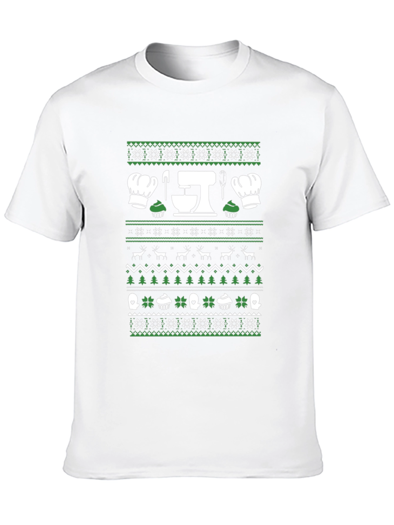 Baking Ugly Christmas Sweater T-Shirt