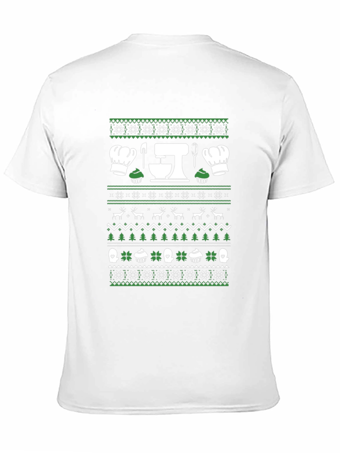 Baking Ugly Christmas Sweater T-Shirt