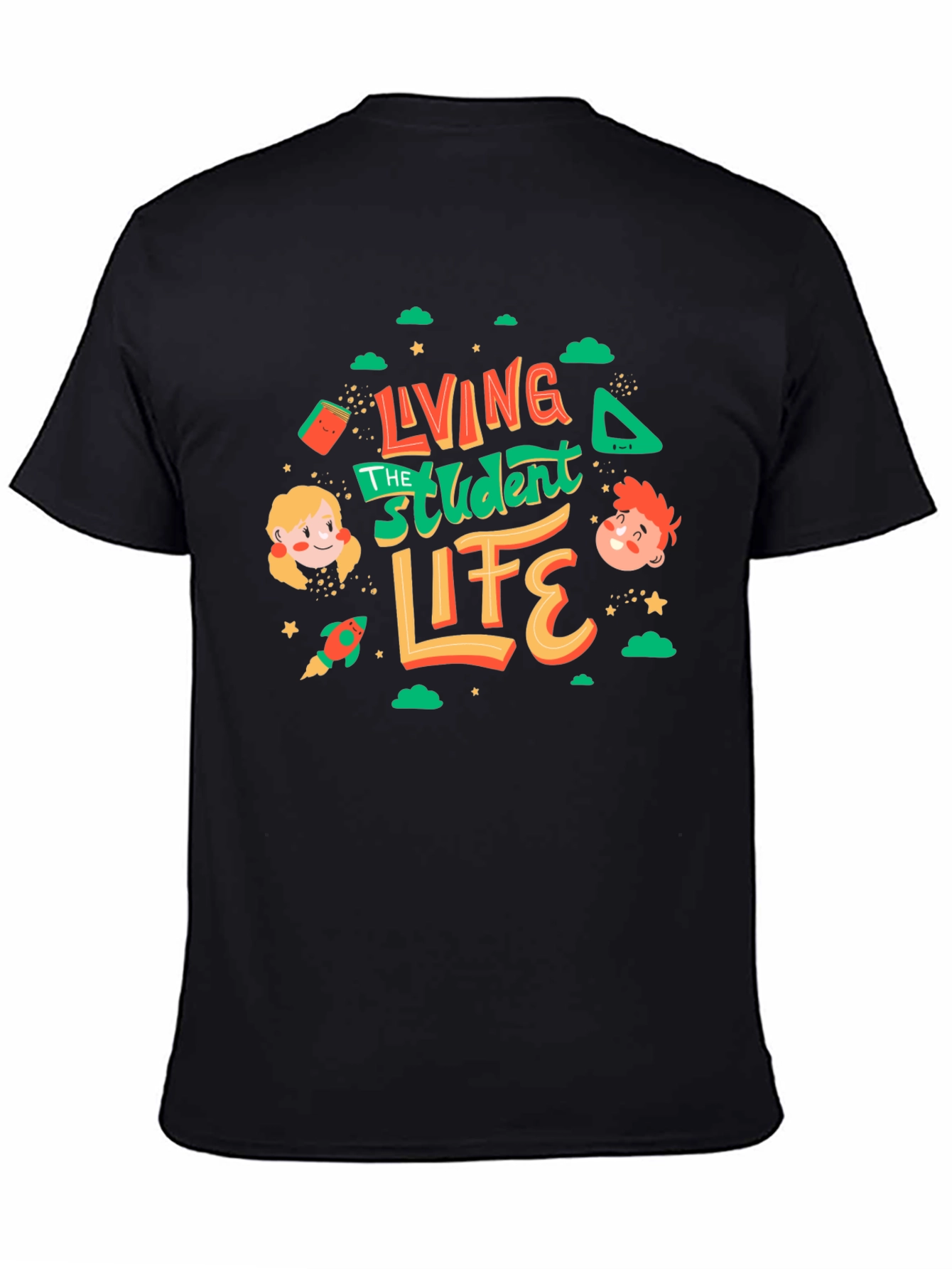Living the Student Life Graphic Tee