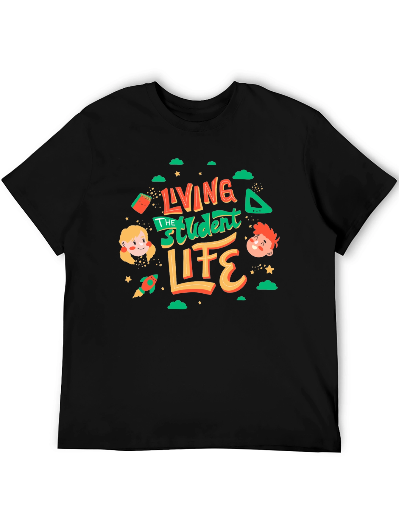 Living the Student Life Graphic Tee