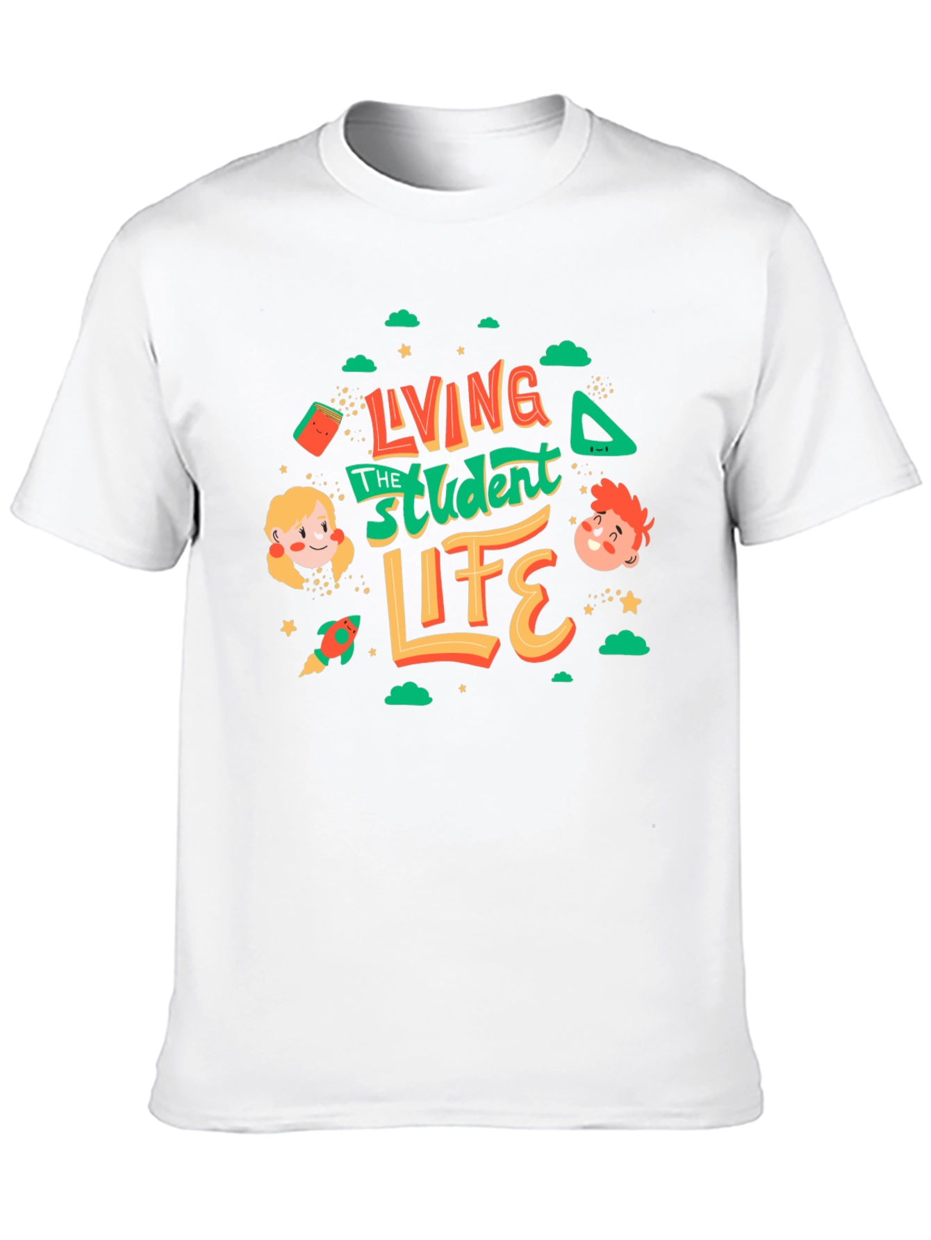 Living the Student Life Graphic Tee