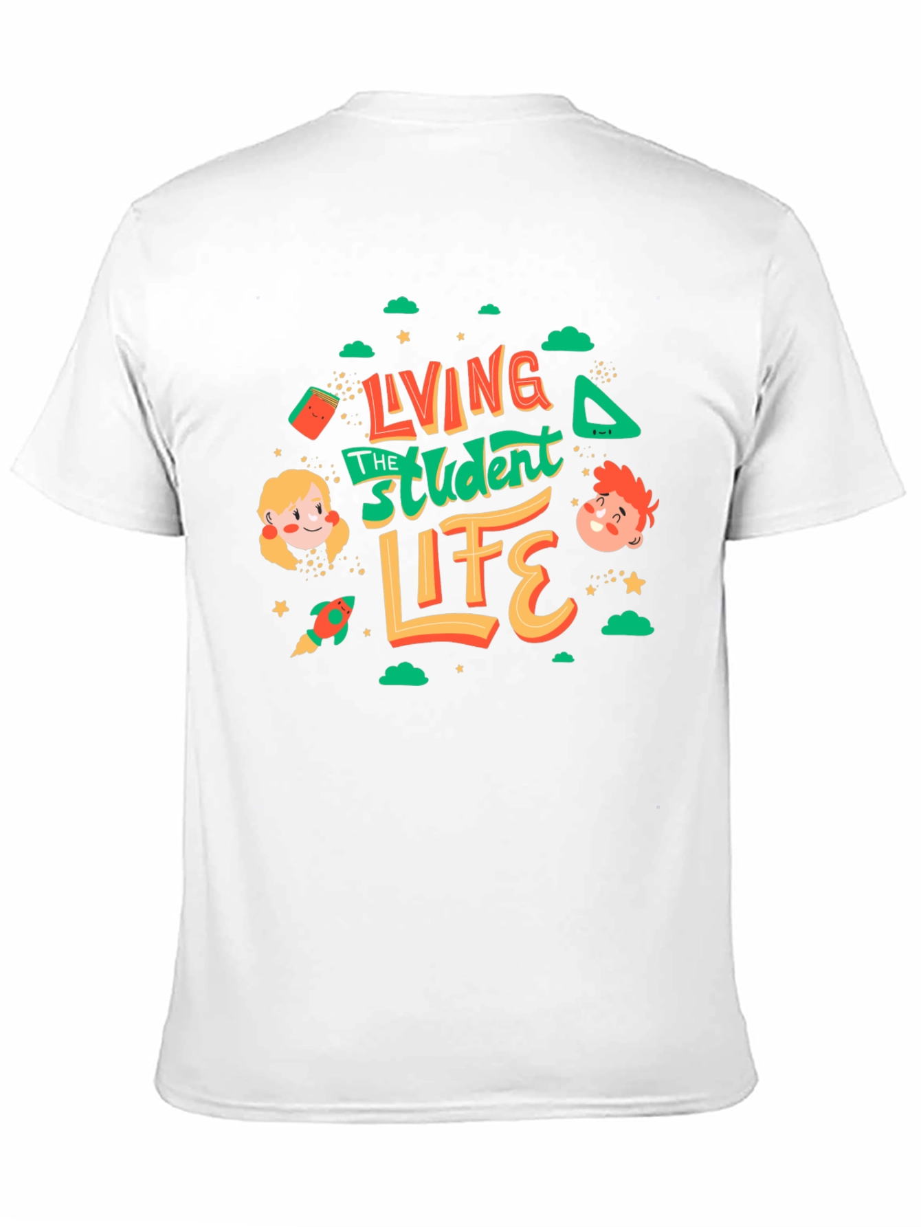 Living the Student Life Graphic Tee