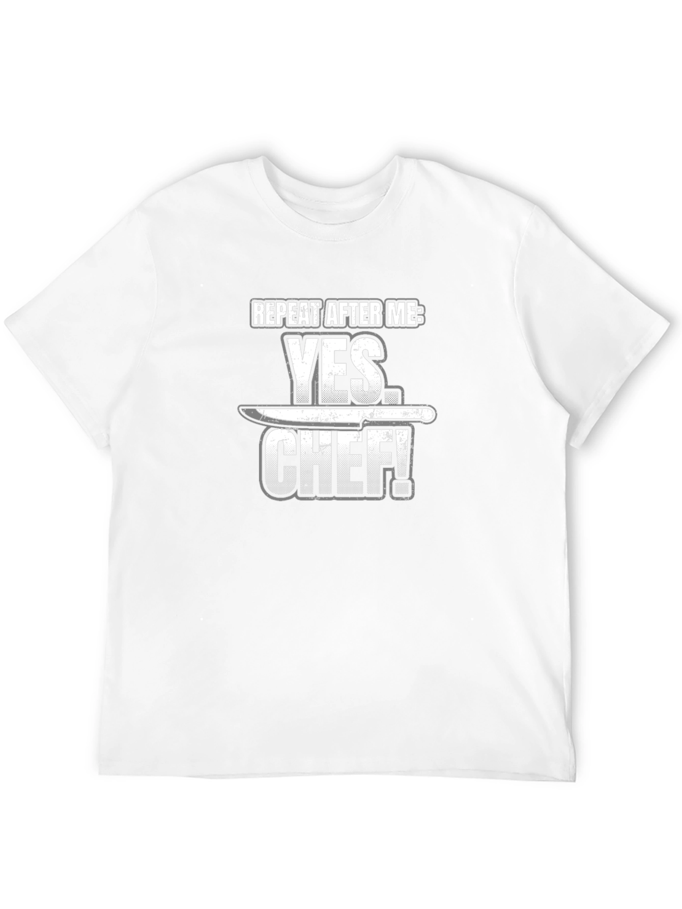 Yes Chef T-Shirt - Culinary Humor Tee