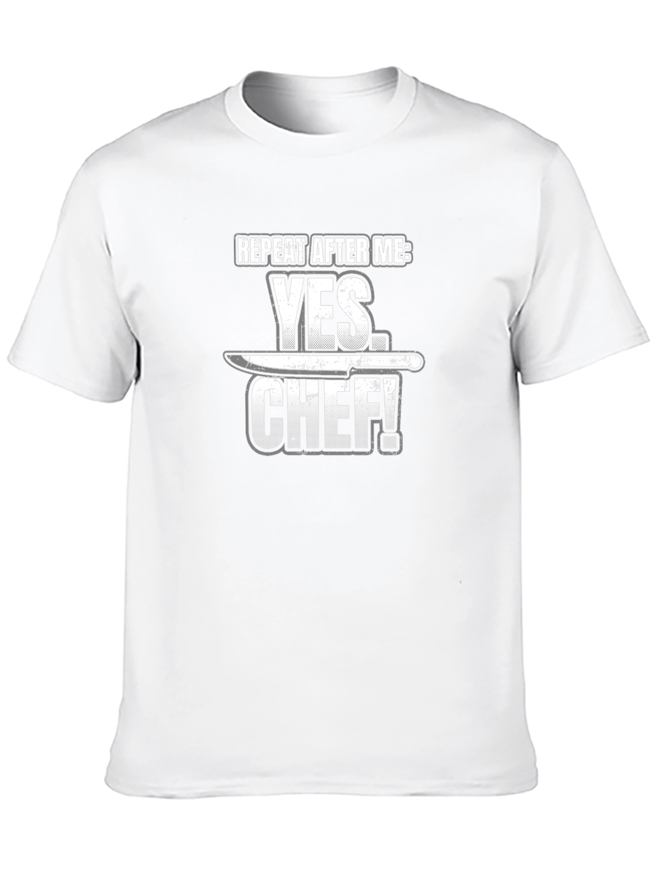 Yes Chef T-Shirt - Culinary Humor Tee