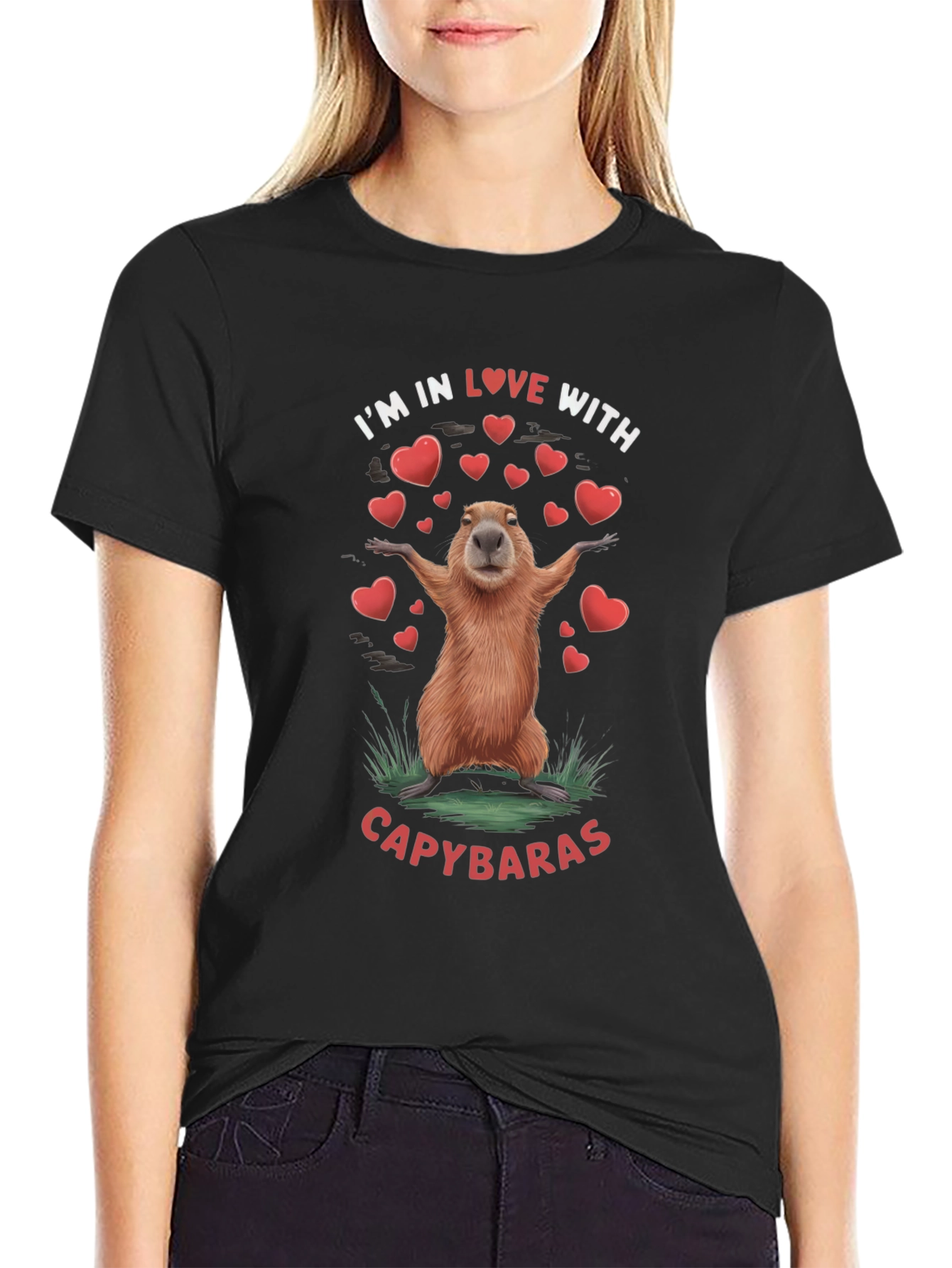 I Love Capybaras T-Shirt