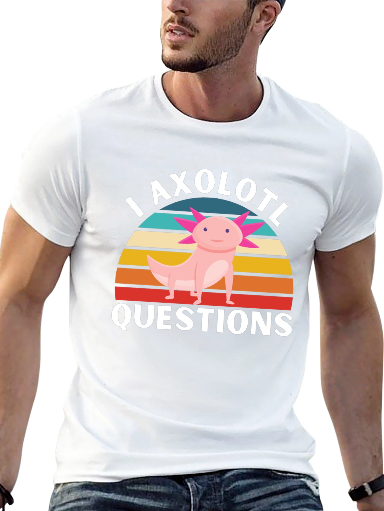 I Axolotl Questions T-Shirt - Funny Axolotl Lover Tee