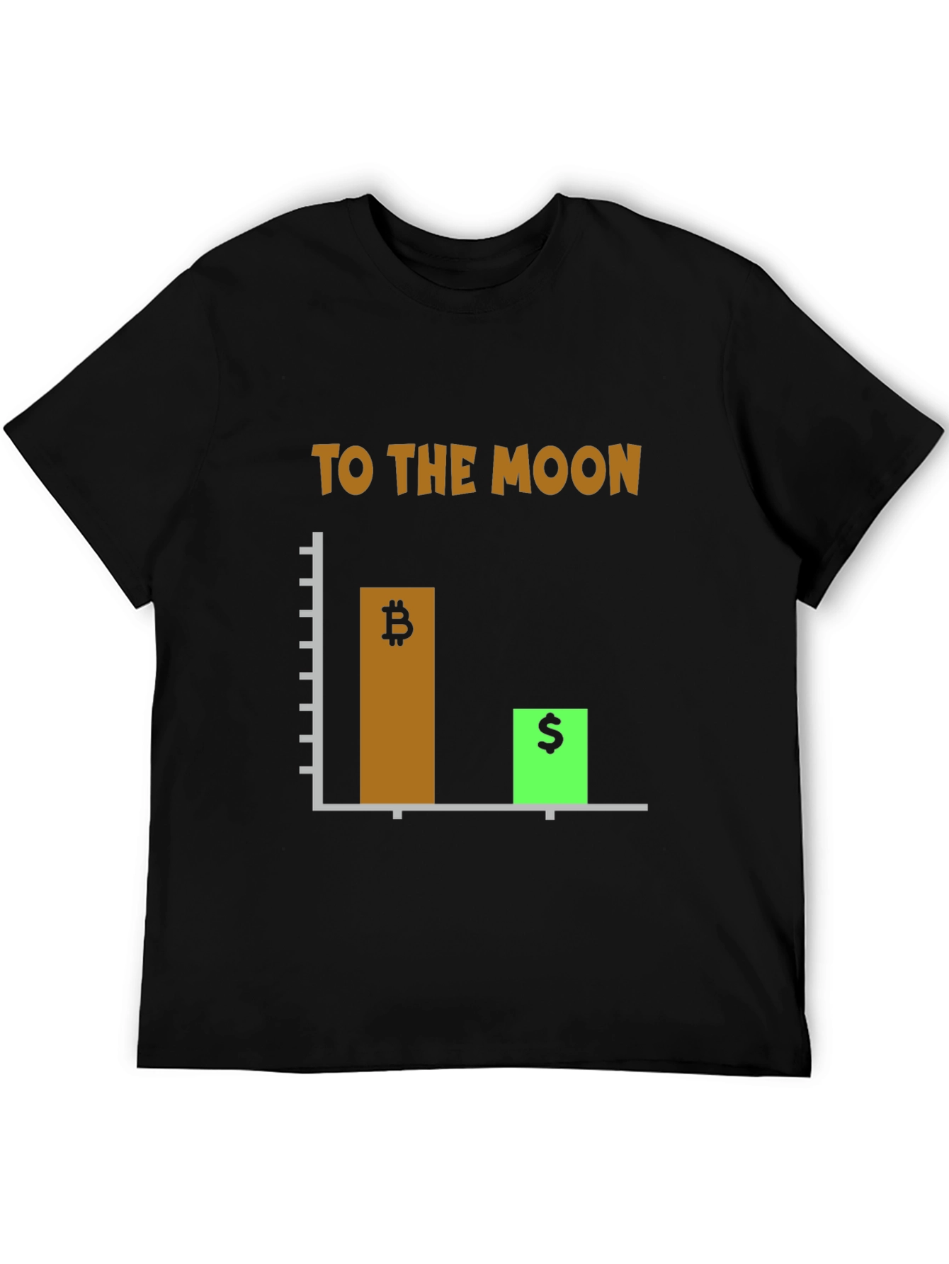 Bitcoin To The Moon Graphic Tee