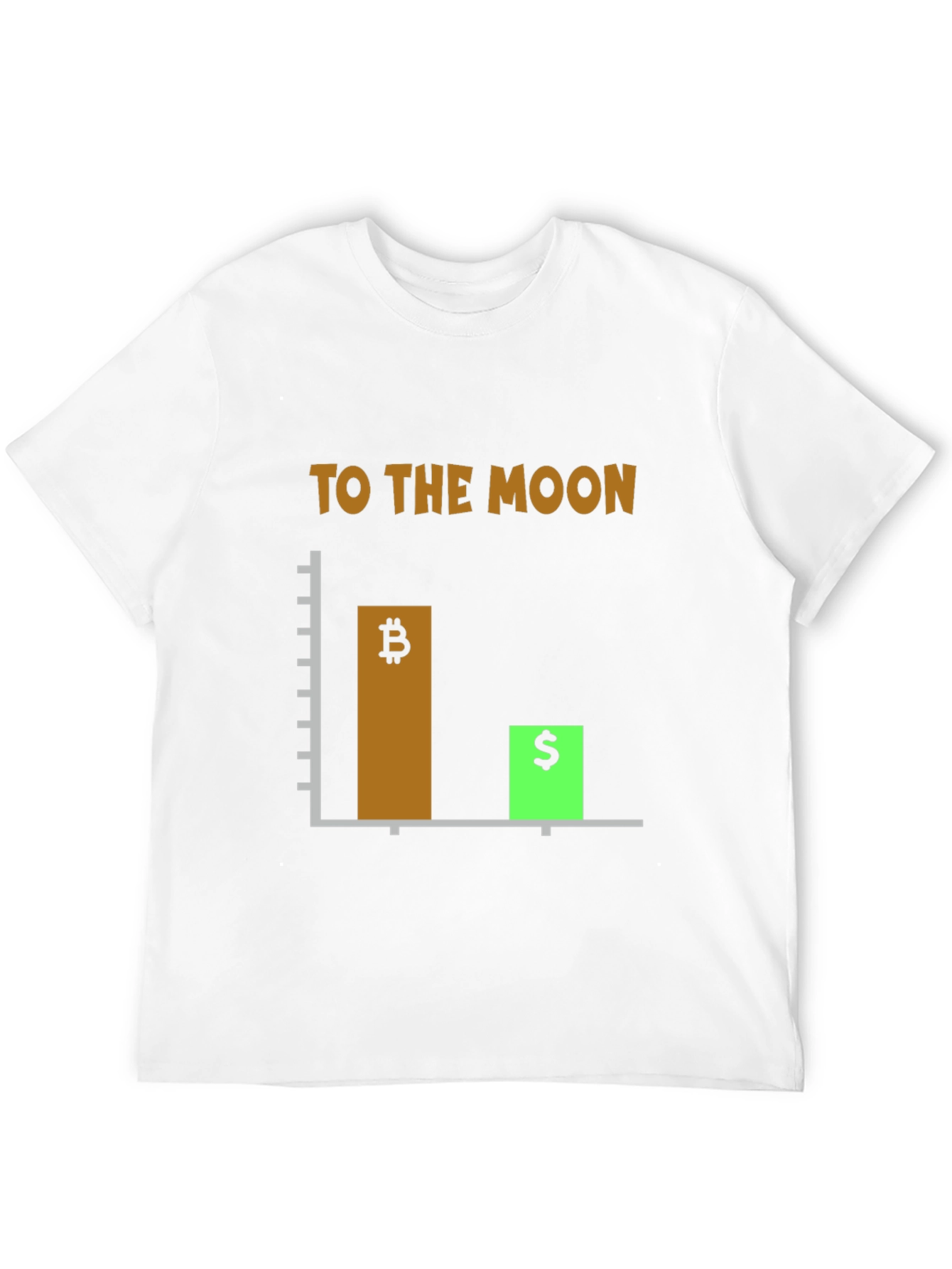 Bitcoin To The Moon Graphic Tee