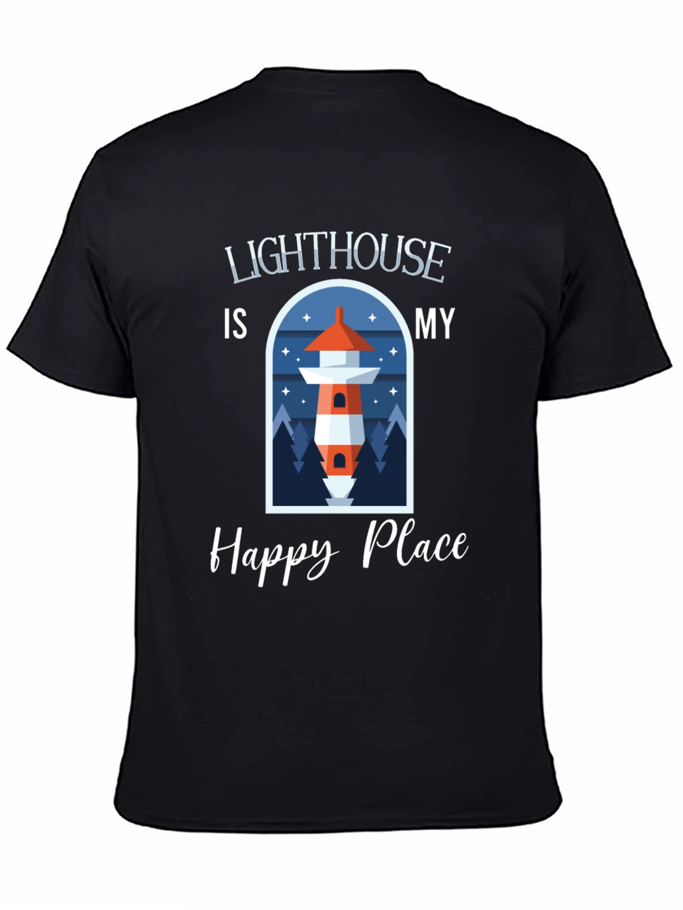 Lighthouse Is My Happy Place T-Shirt