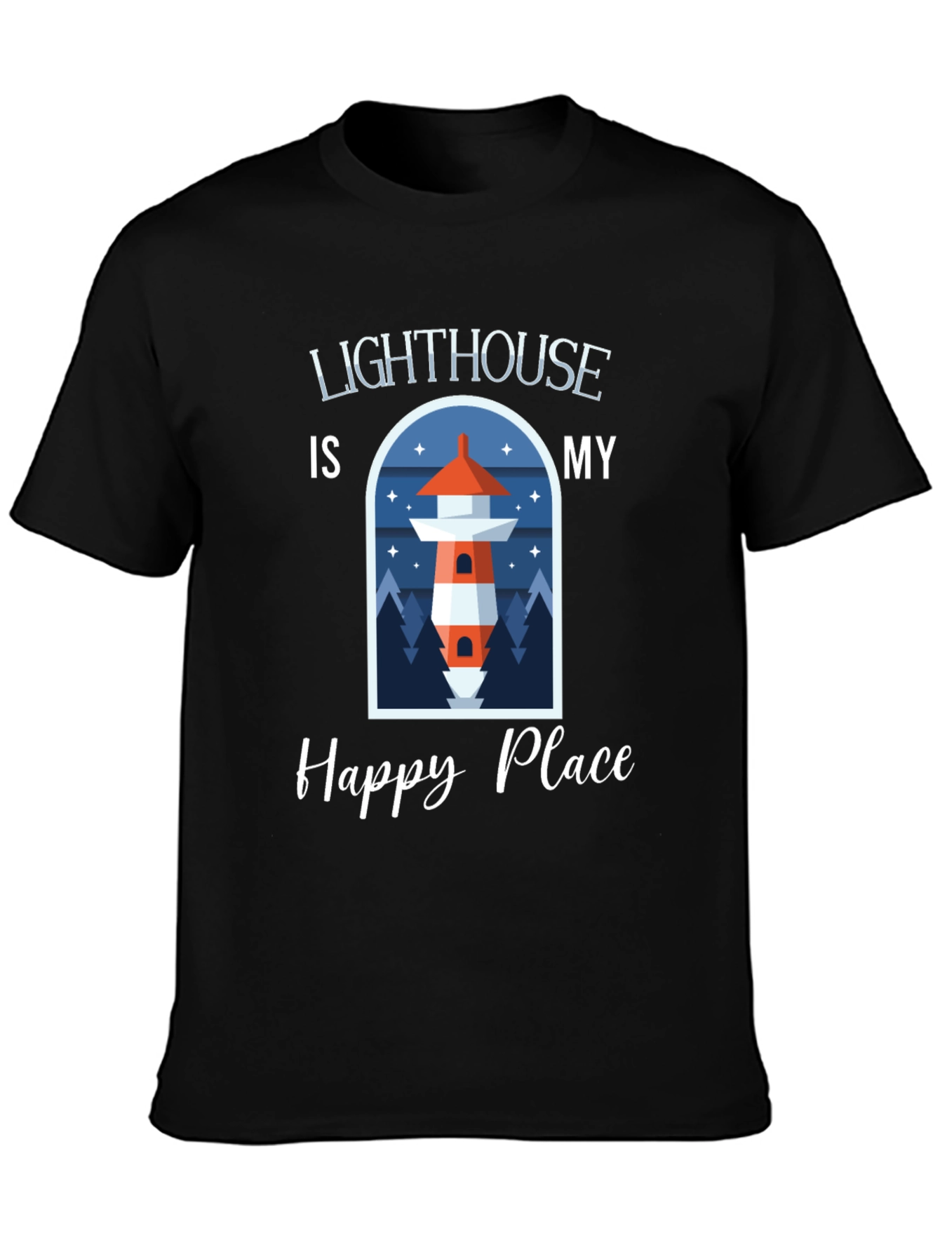 Lighthouse Is My Happy Place T-Shirt
