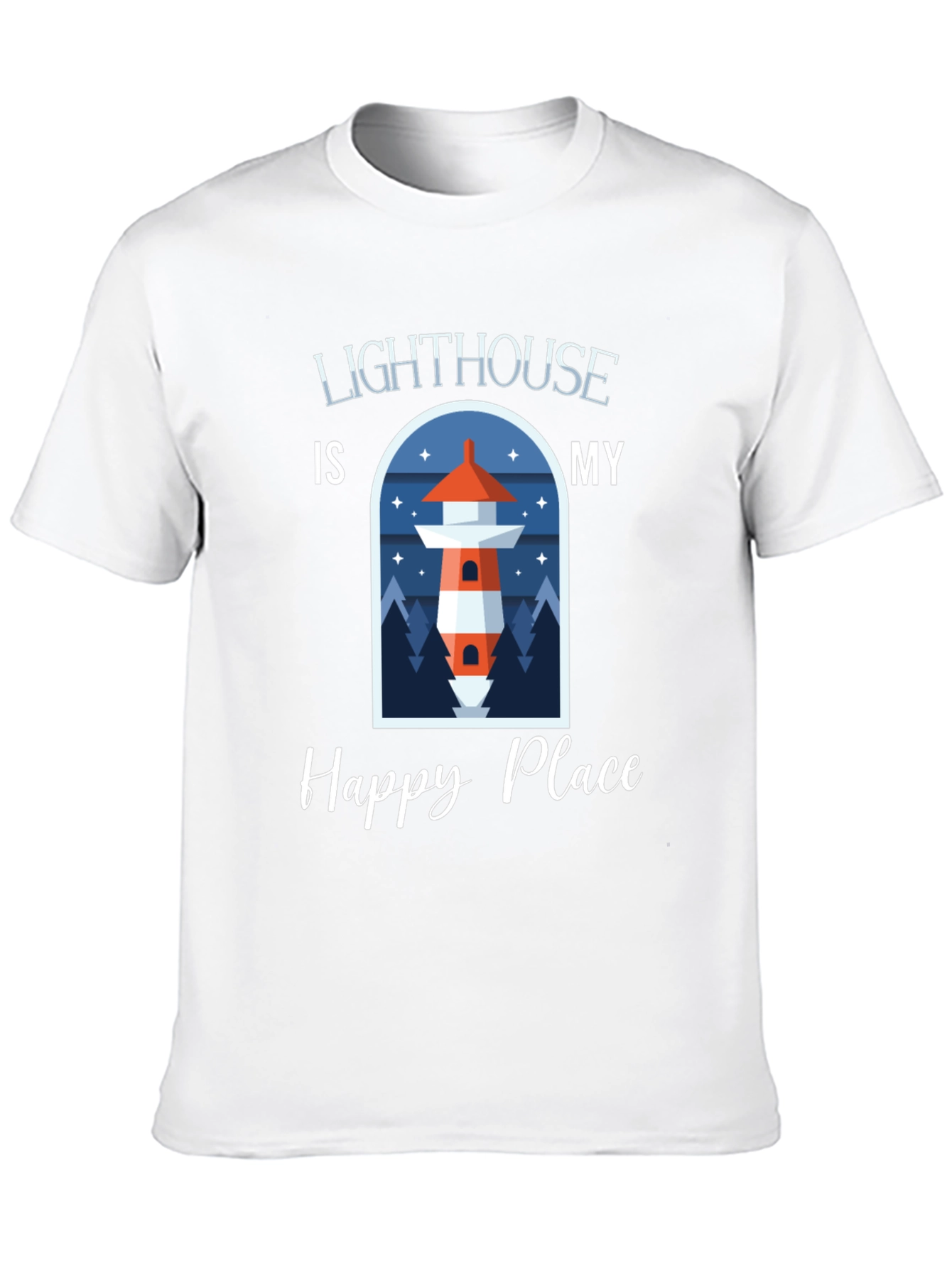 Lighthouse Is My Happy Place T-Shirt