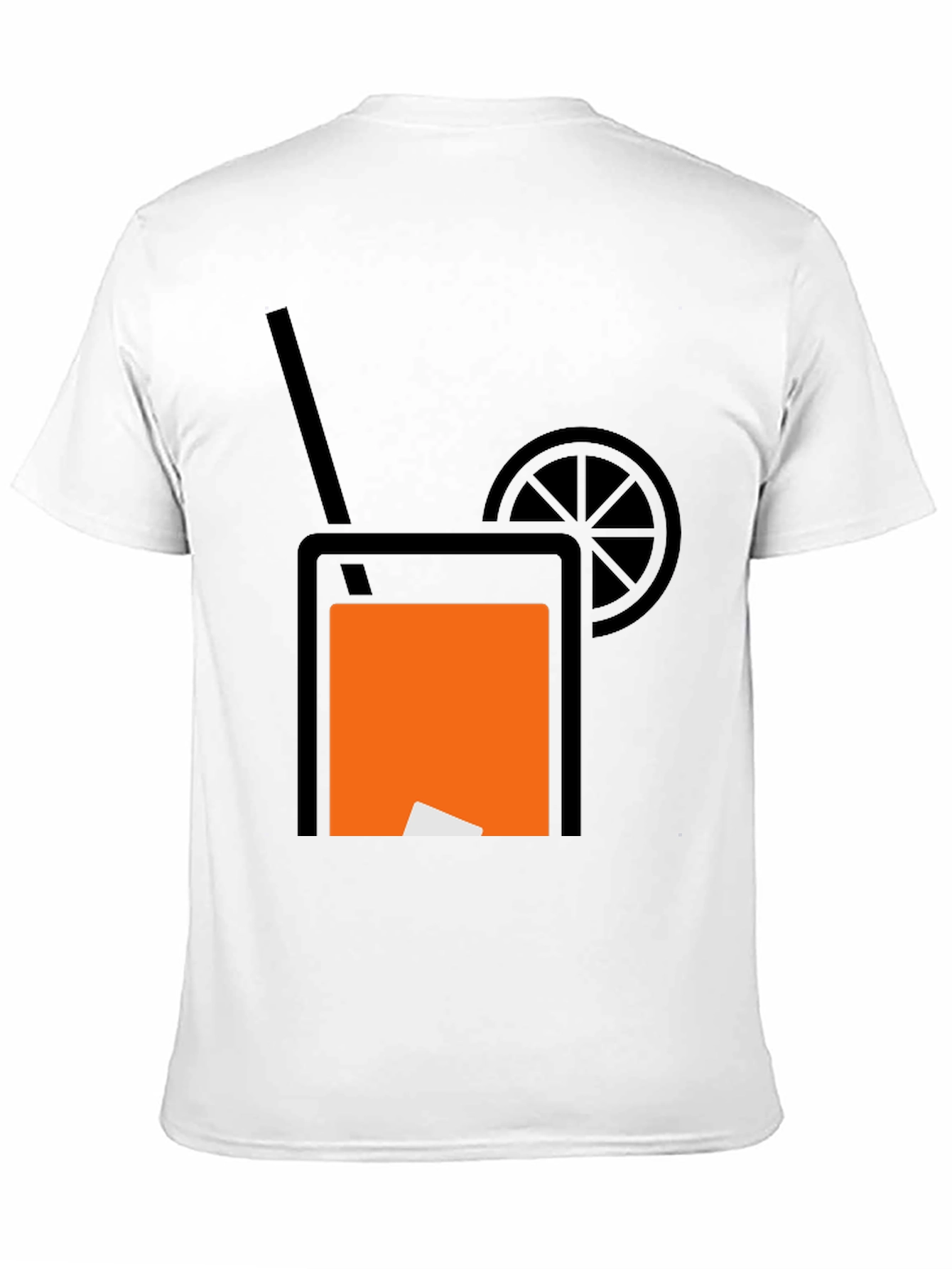Cocktail Graphic Tee - Black Unisex T-Shirt