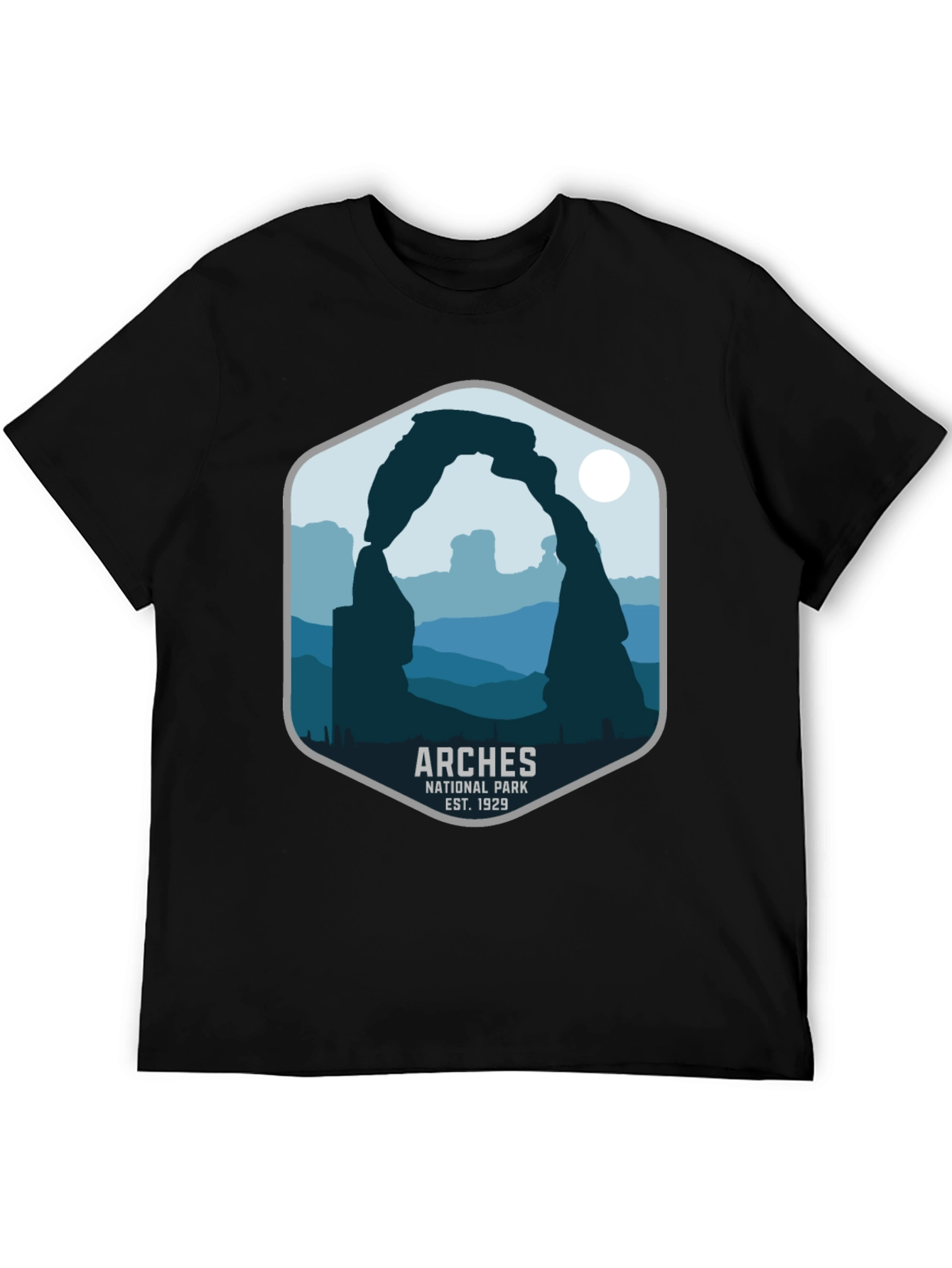 Arches National Park T-Shirt - Retro Graphic Tee