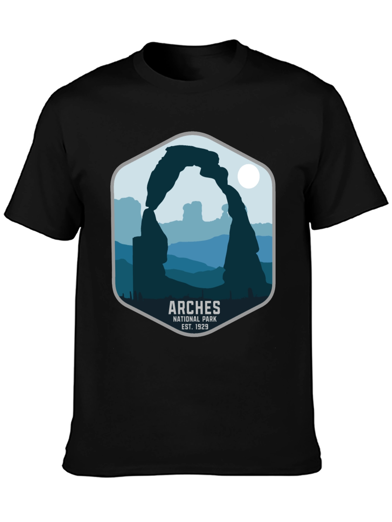 Arches National Park T-Shirt - Retro Graphic Tee