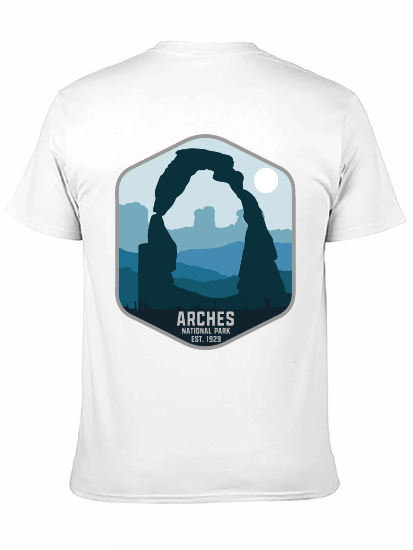 Arches National Park T-Shirt - Retro Graphic Tee