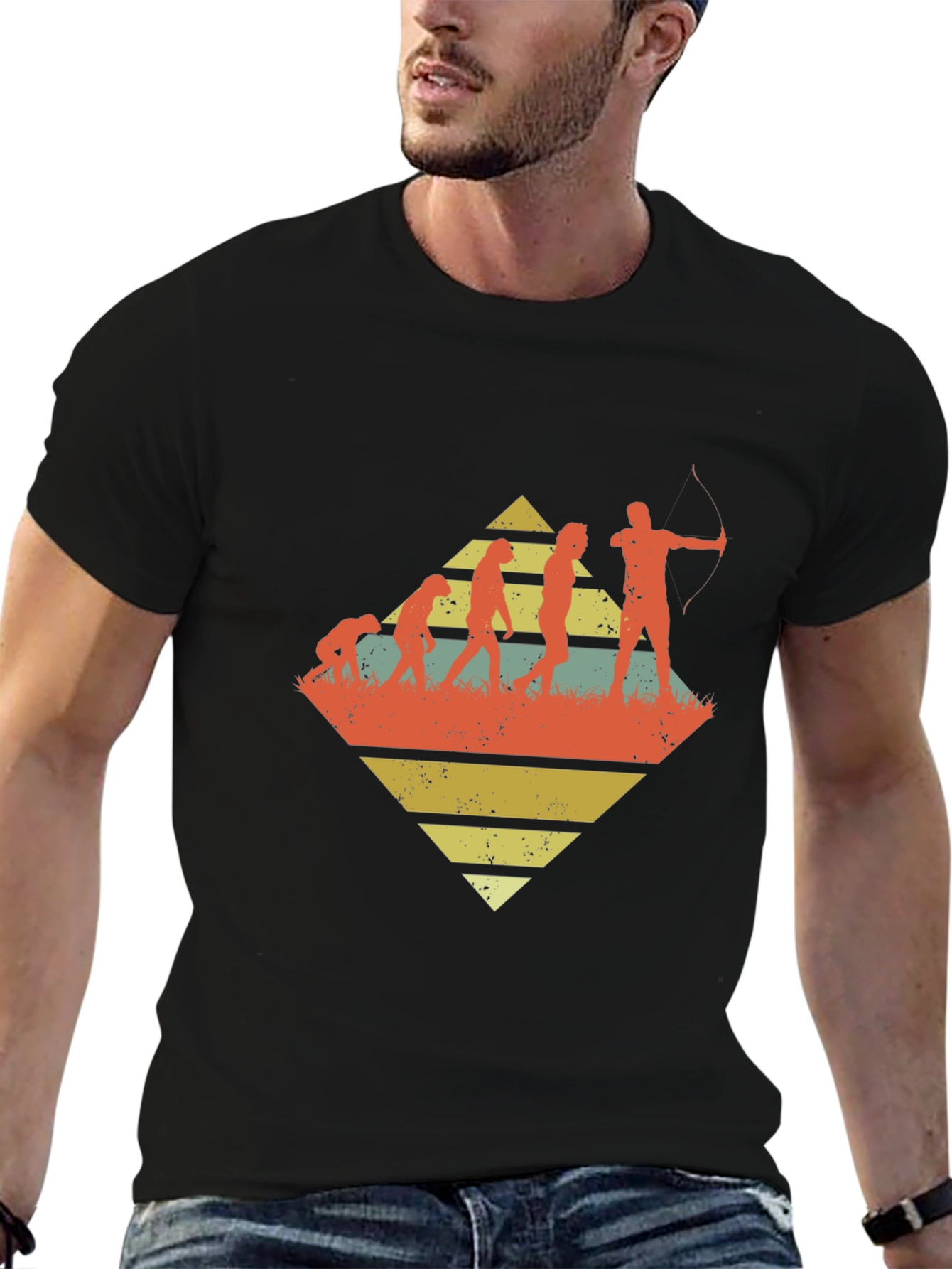 Archer Evolution Graphic Tee - Black T-Shirt