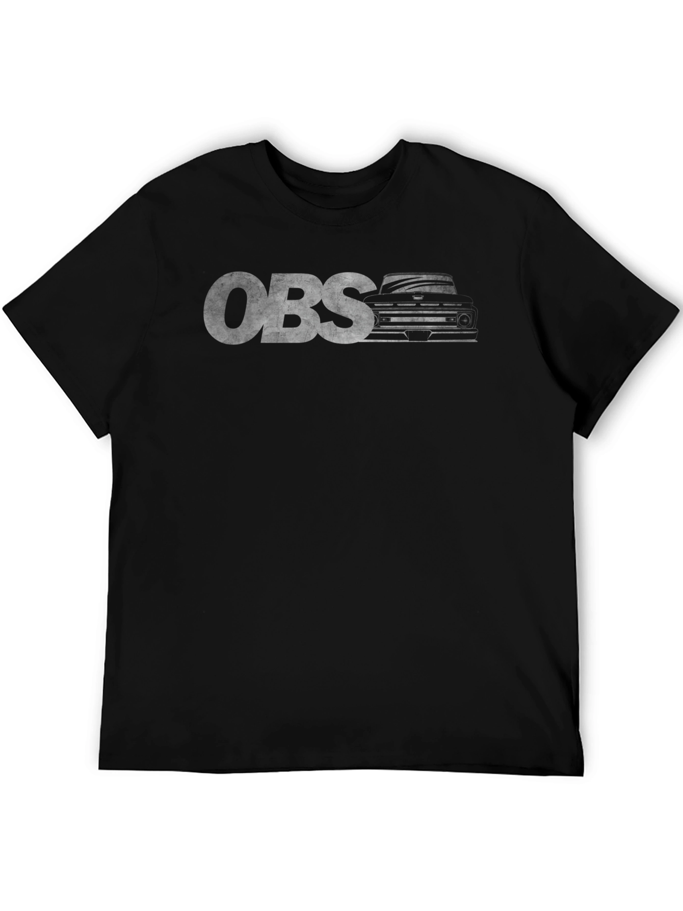 OBS Truck Graphic Tee - Classic Black