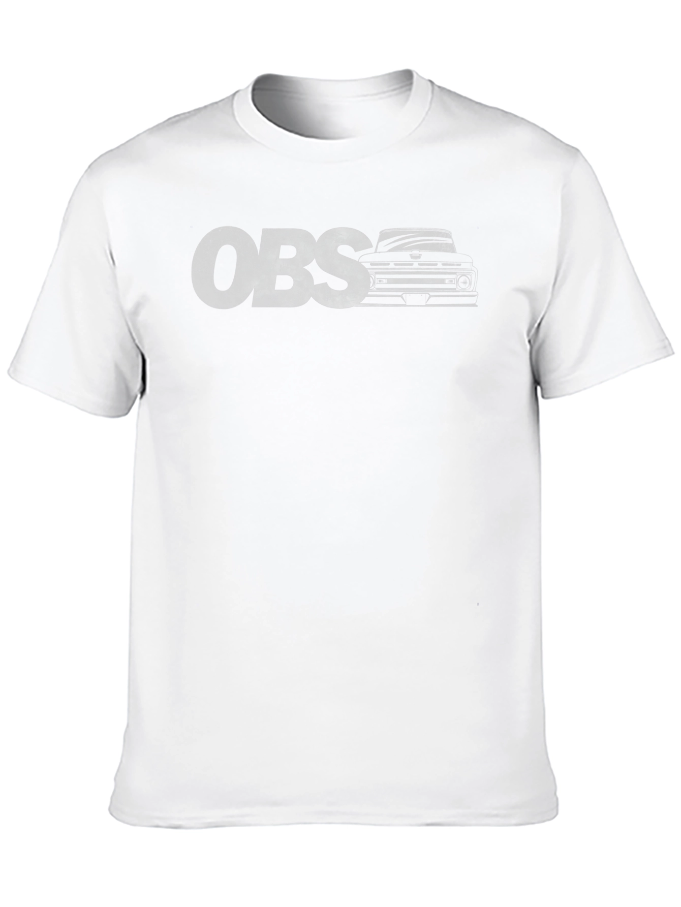 OBS Truck Graphic Tee - Classic Black