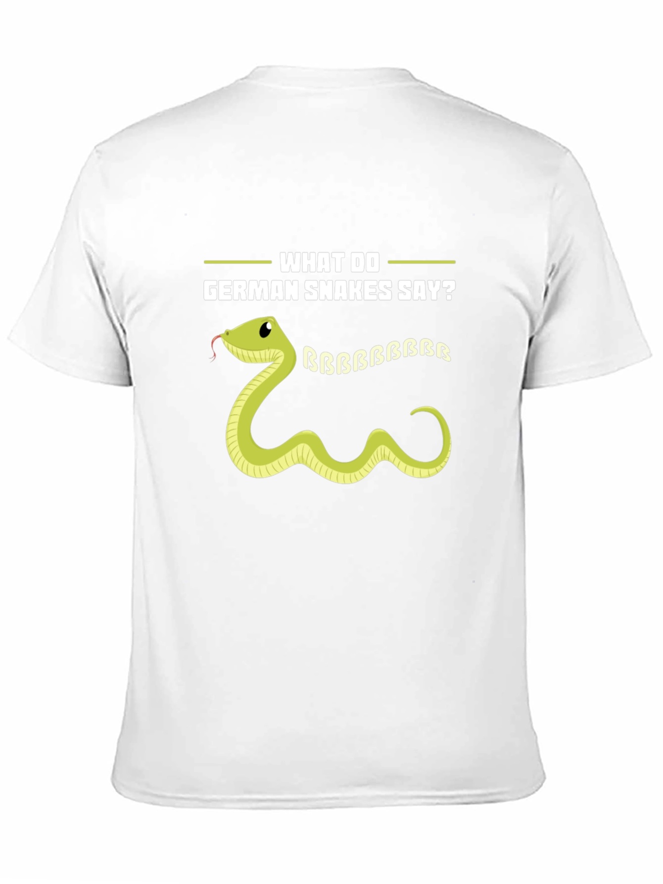 Funny German Snakes Graphic T-Shirt
